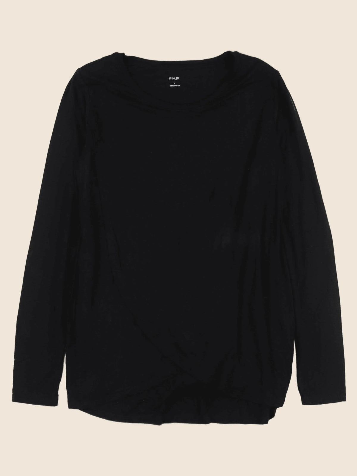 Kiabi - tee-shirt grossesse, allaitement noir - l