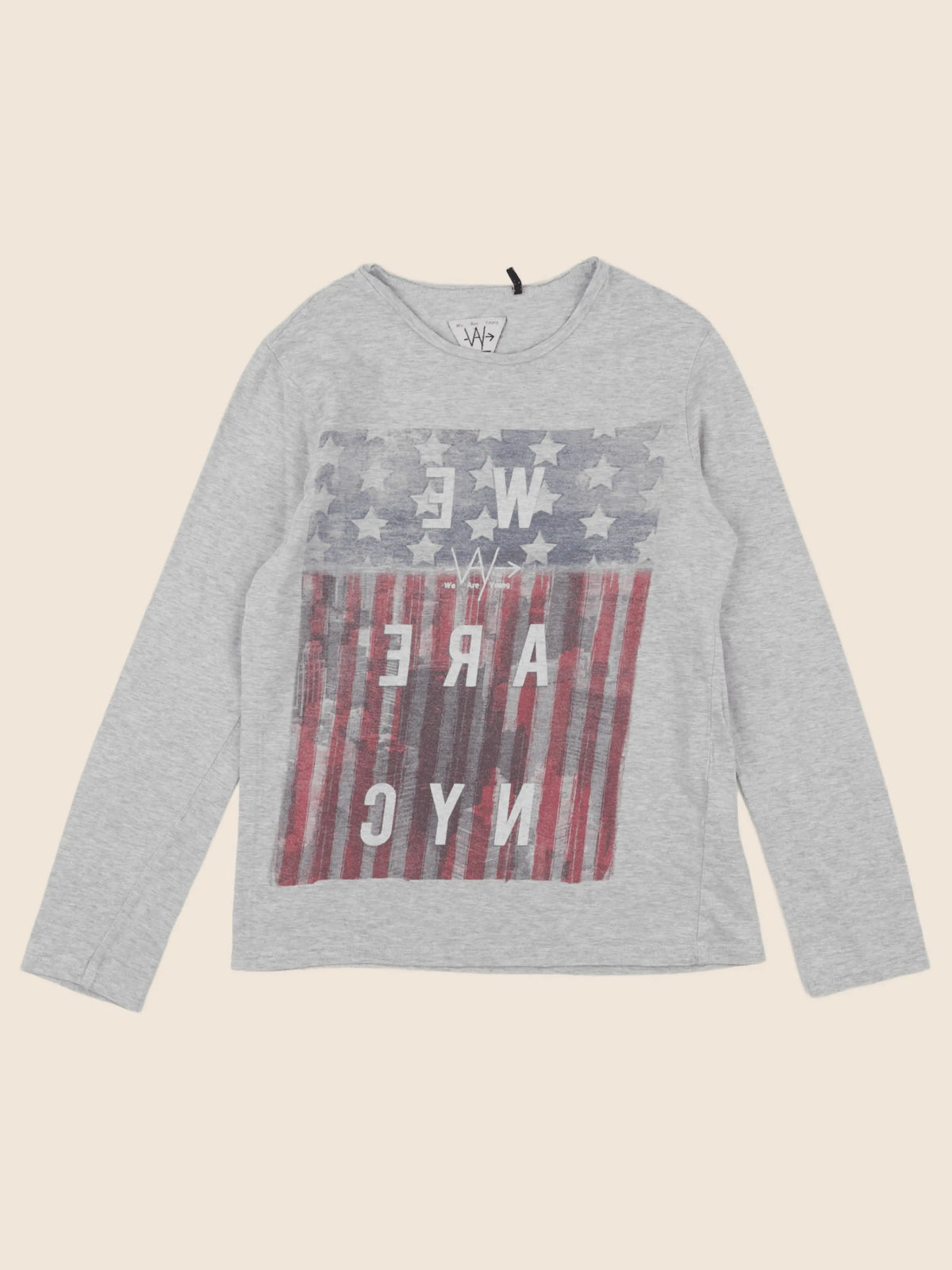 IKKS - tee-shirt gris - 10 ans