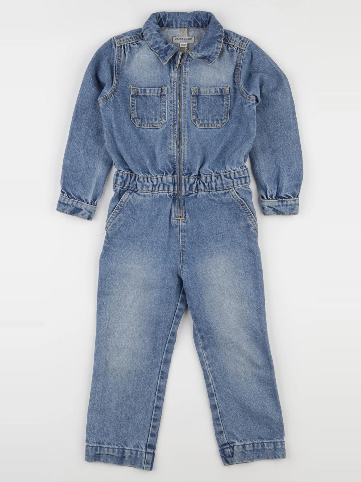 Vertbaudet - combinaison bleu - 4 ans