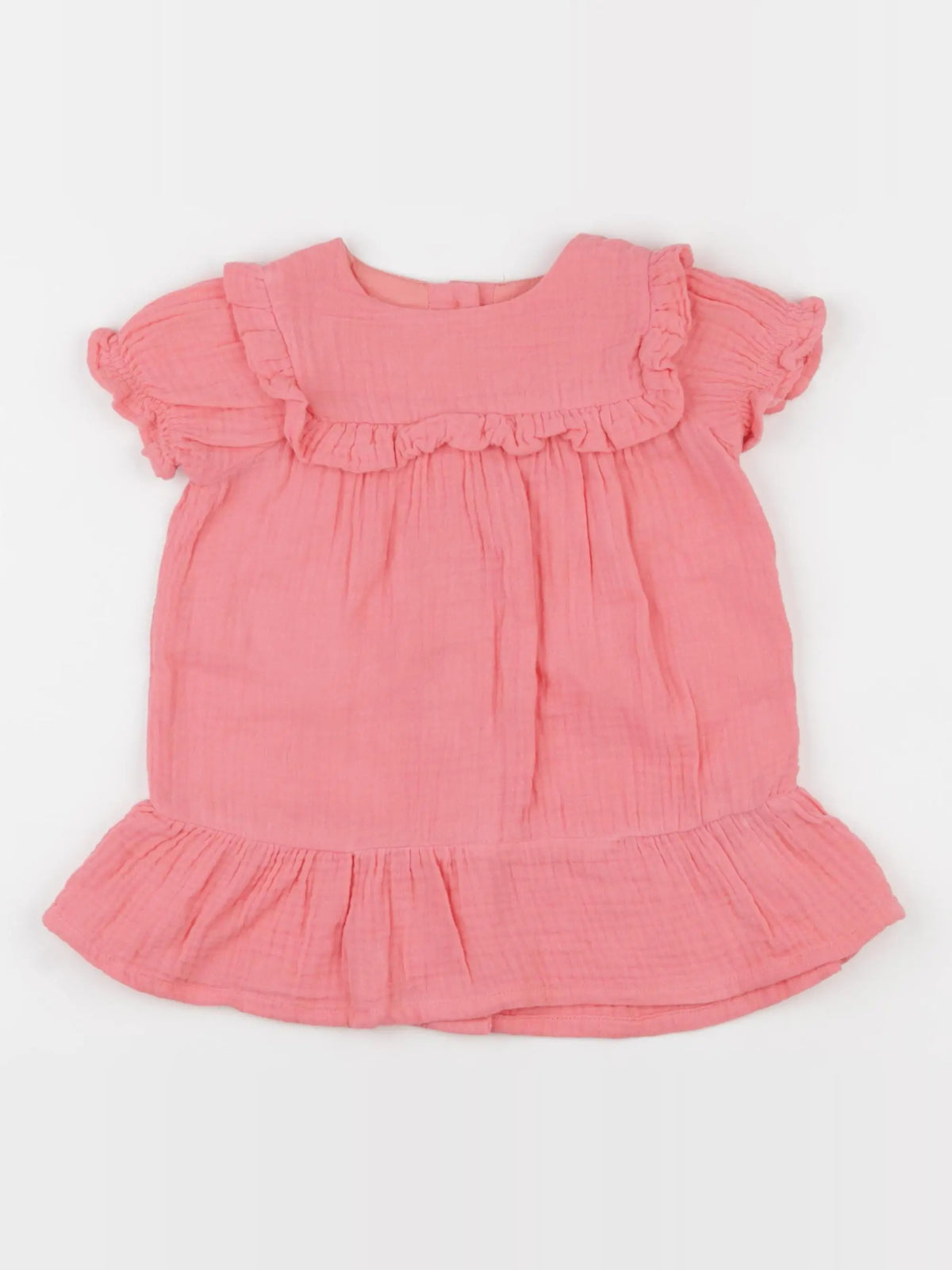 Vertbaudet - robe rose - 18 mois
