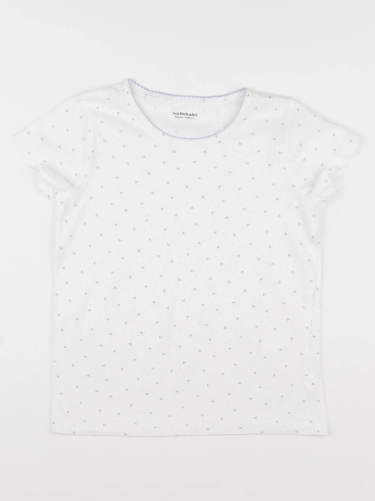 Vertbaudet - maillot de corps blanc - 10 ans