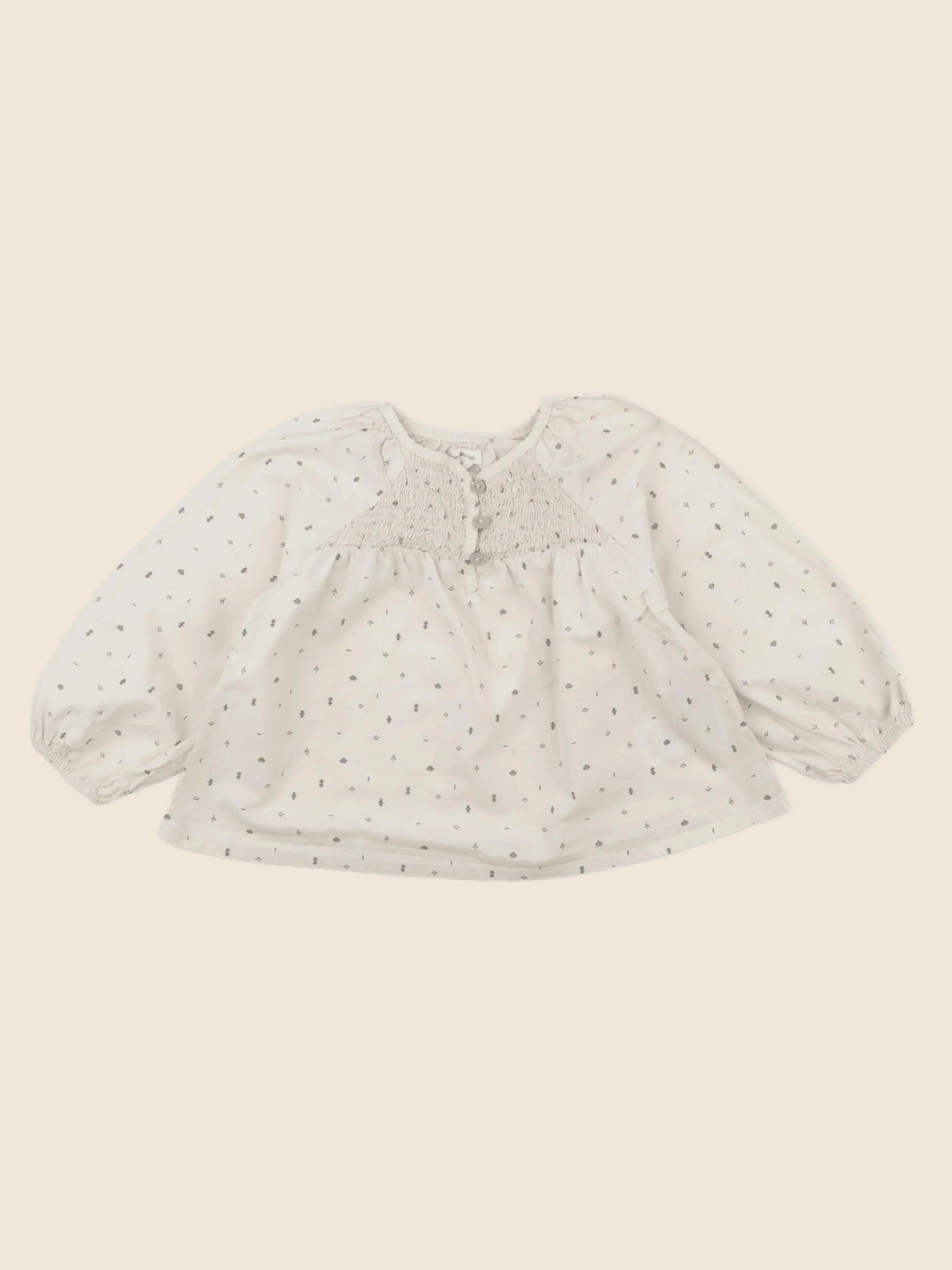 Vertbaudet - blouse beige - 36 mois