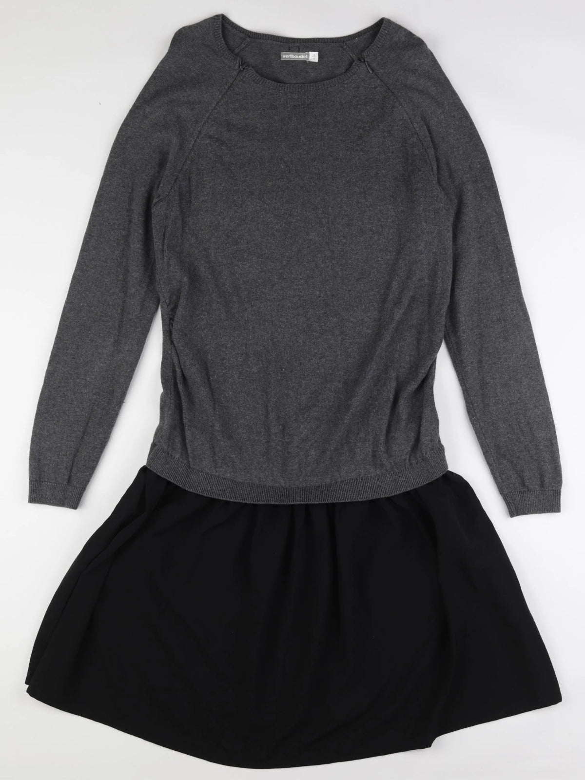 Vertbaudet - robe grossesse gris - 42 à 44