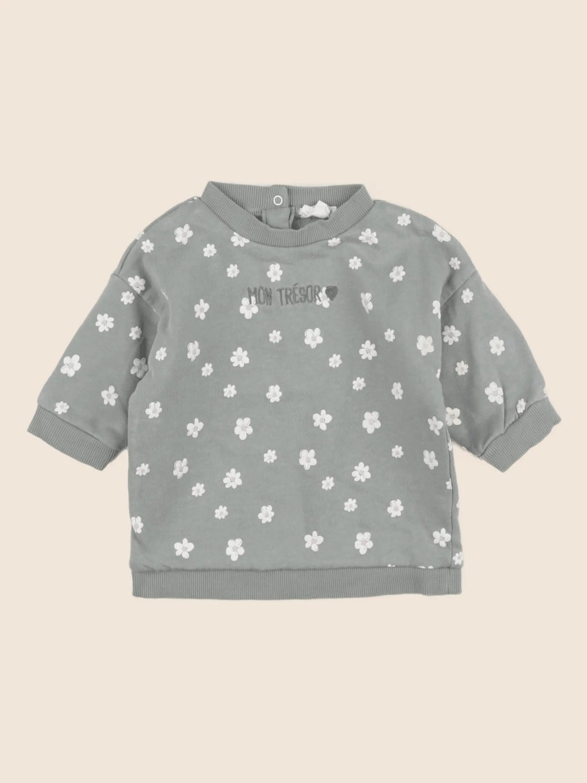 Vertbaudet - robe vert - 6 mois