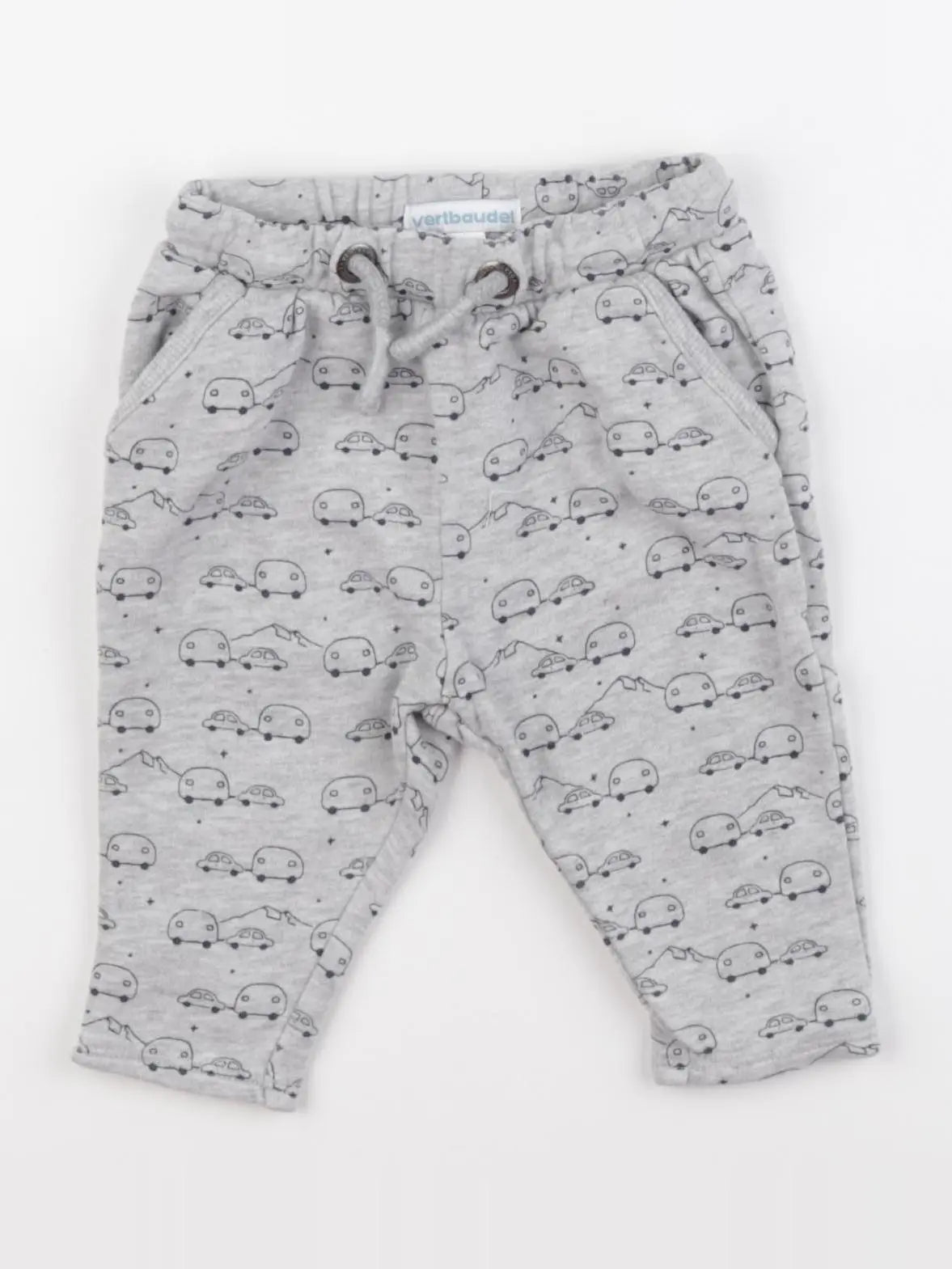 Vertbaudet - jogging gris - 3 mois