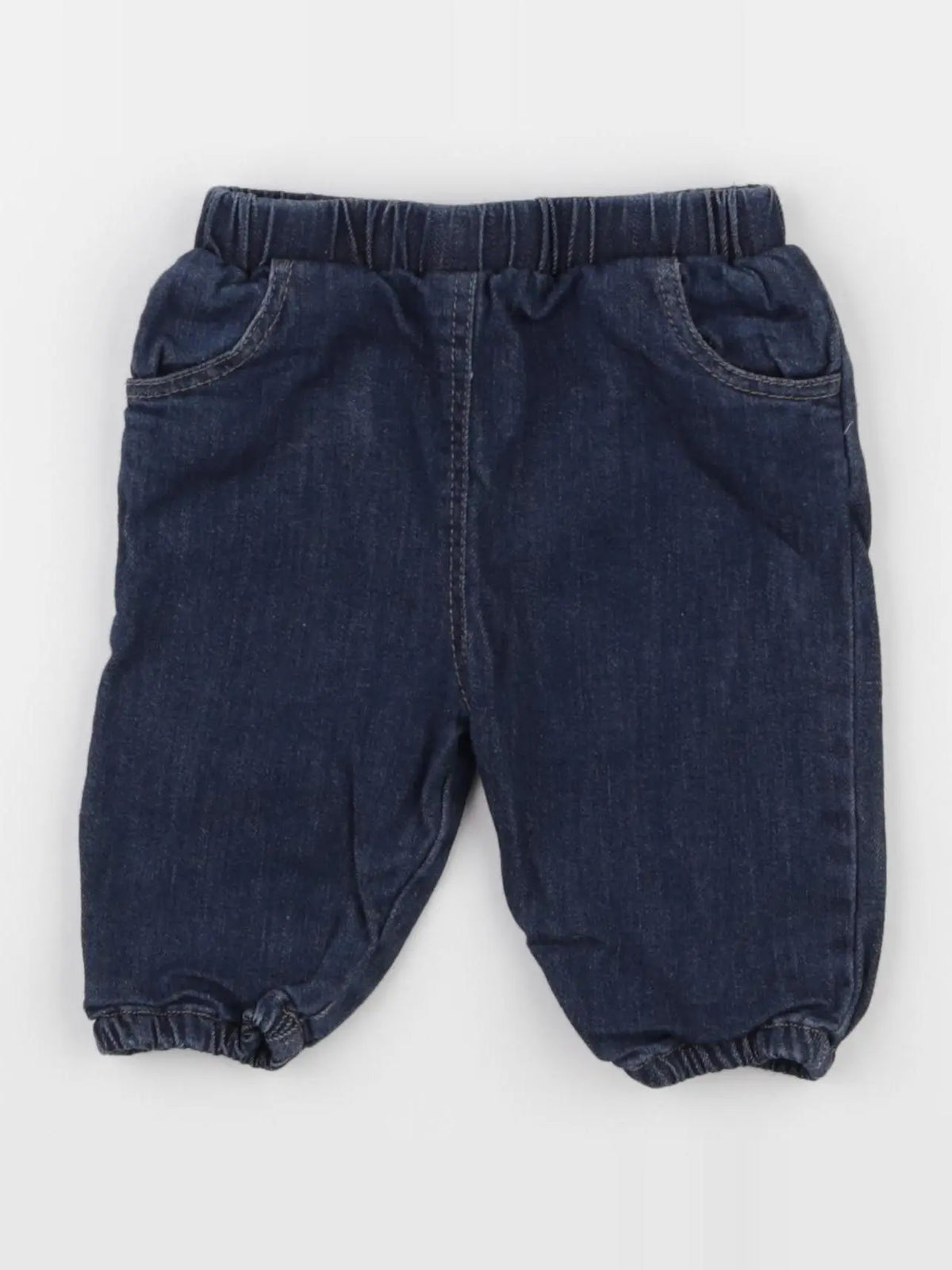 Boutchou - jean doublé bleu - 3 mois