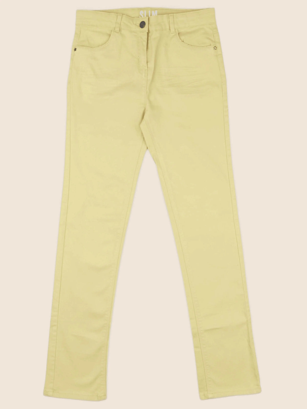 Vertbaudet - pantalon jaune - 14 ans