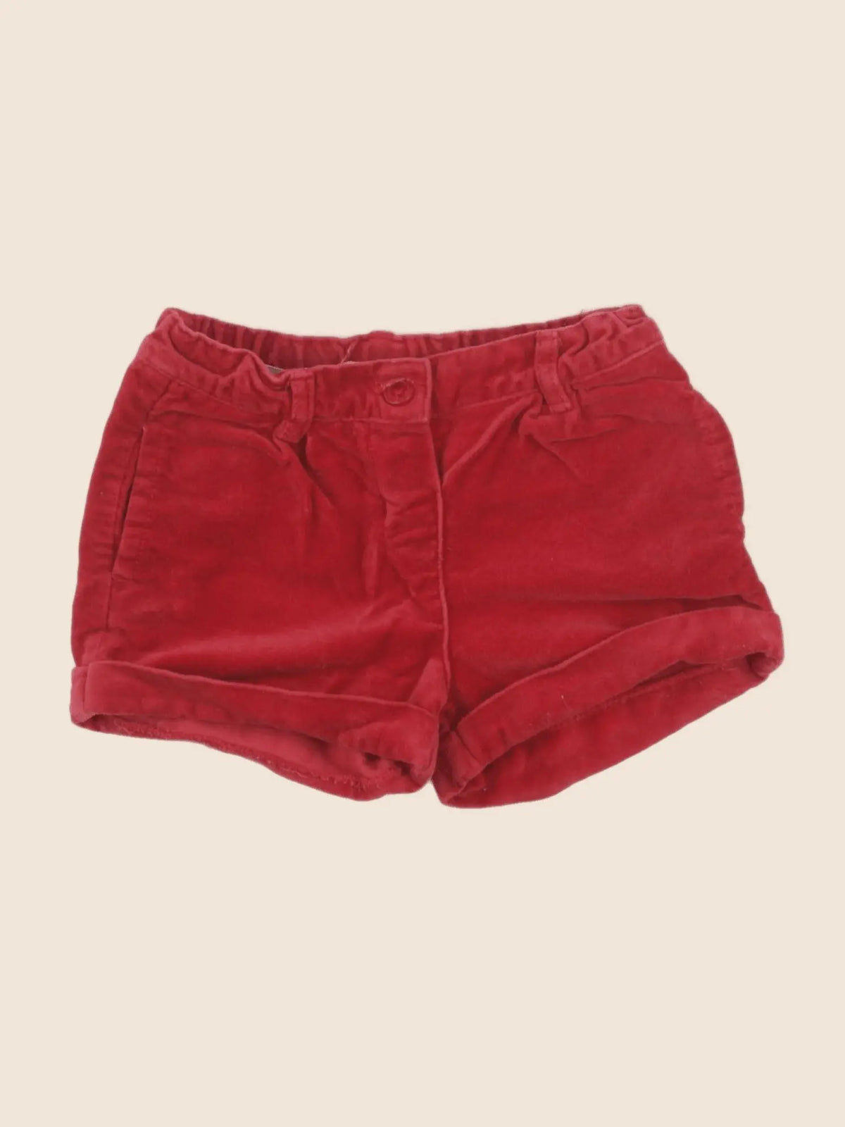 Boutchou - short rouge - 18 mois