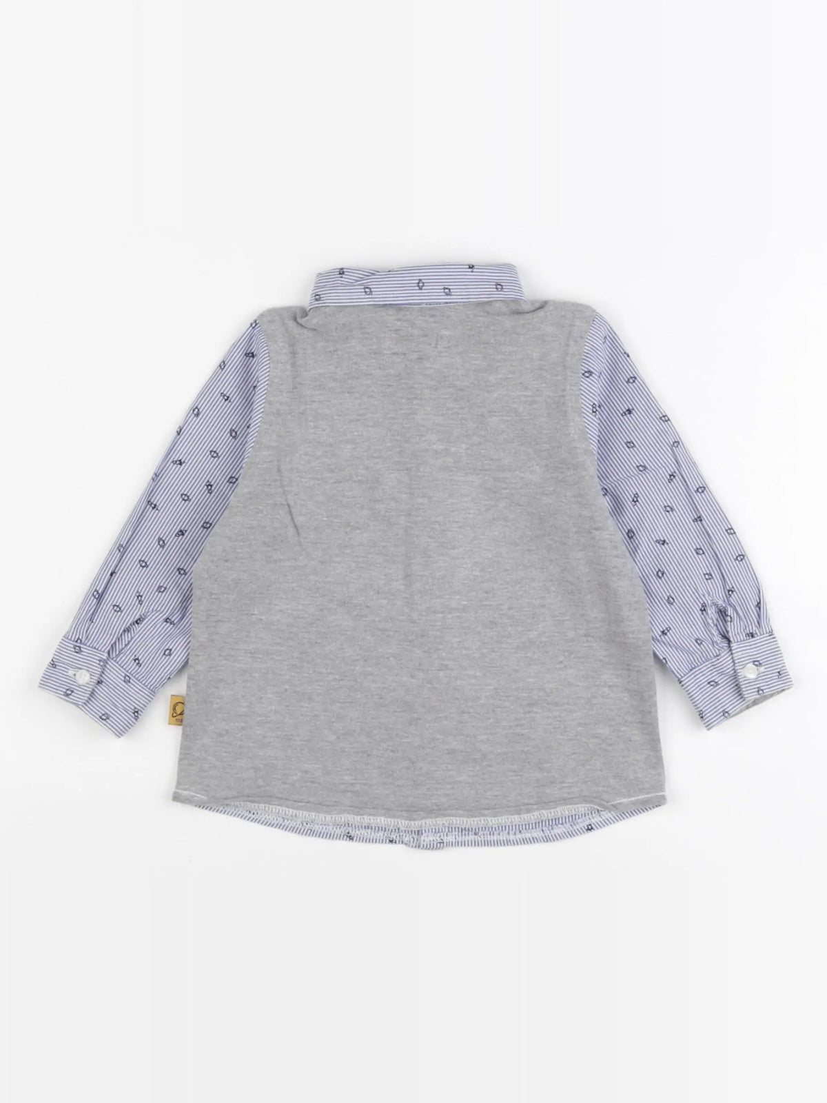 IKKS - chemise bleu - 12 mois