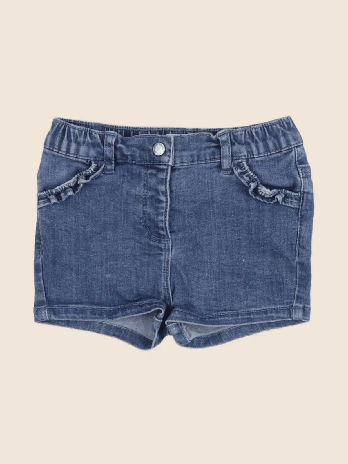 Vertbaudet - short bleu - 24 mois