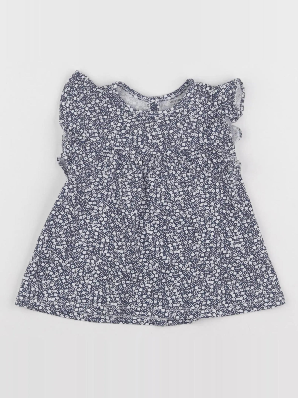 Vertbaudet - tee-shirt bleu - 18 mois