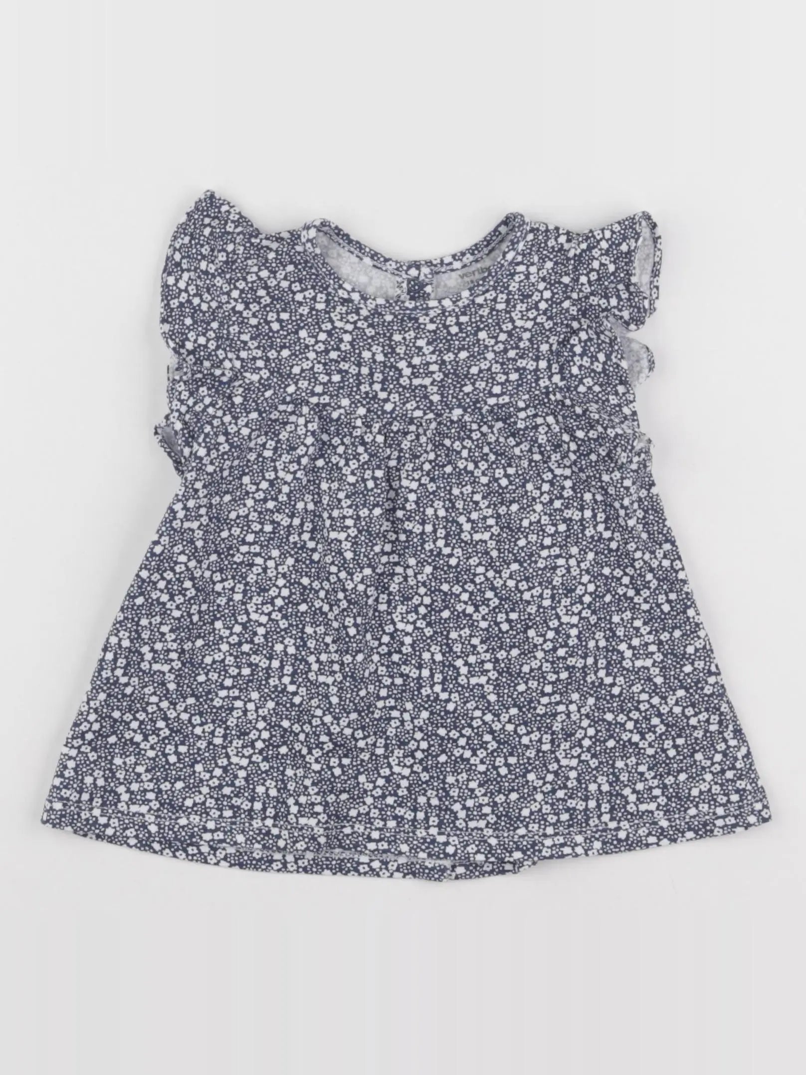 Vertbaudet - tee-shirt bleu - 18 mois
