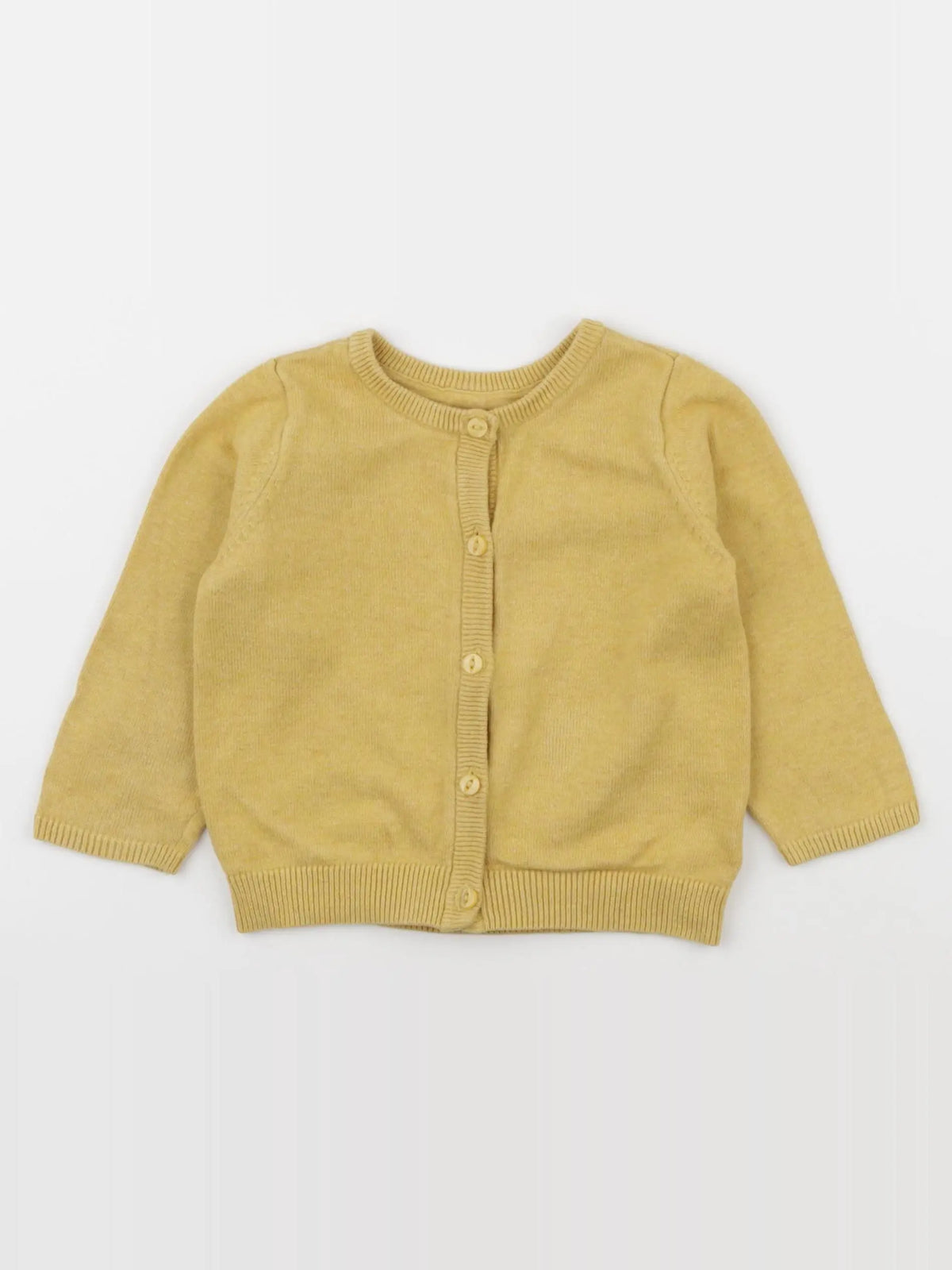 H&M - gilet jaune - 9 mois