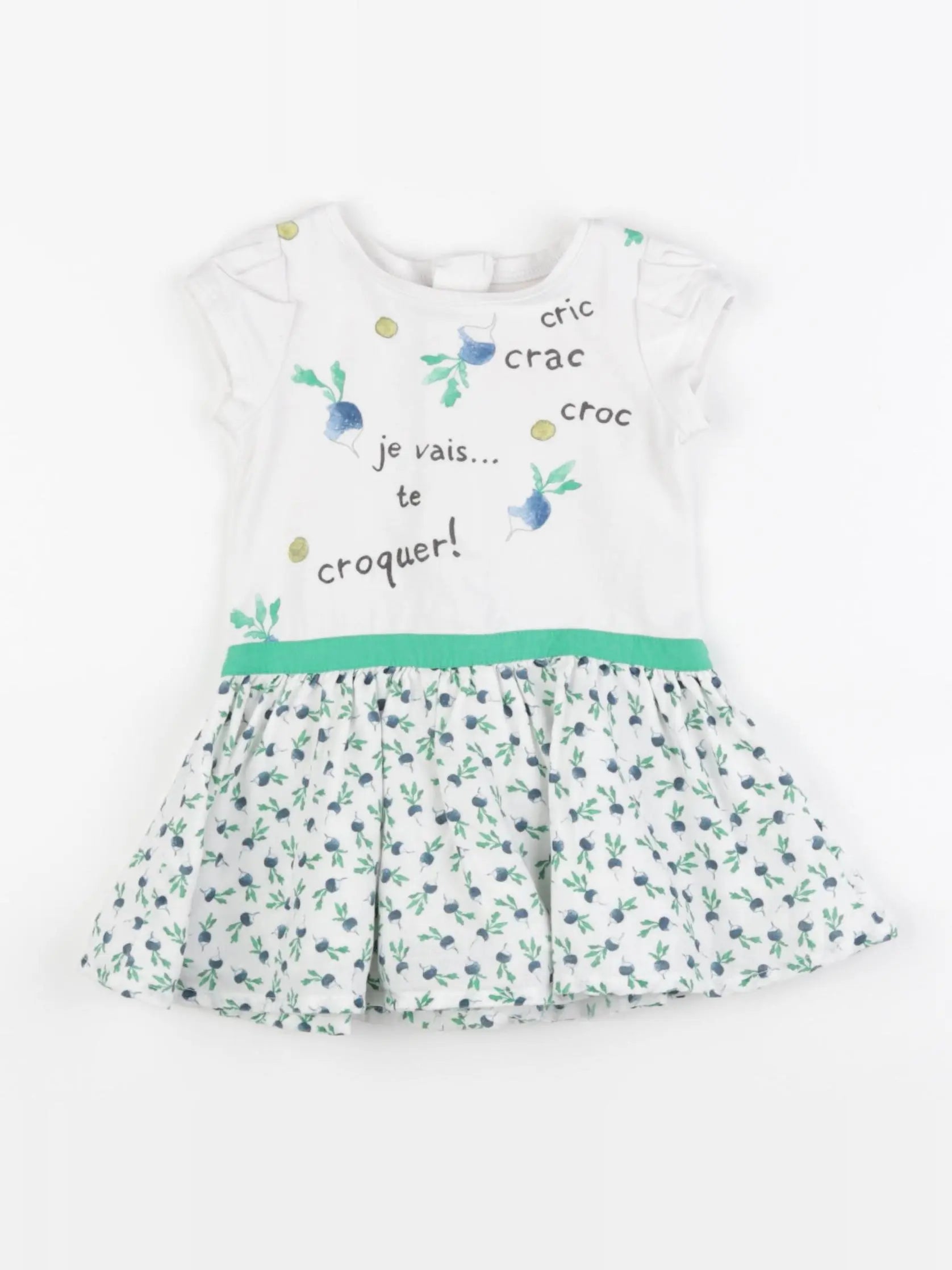 Catimini - robe multicolore - 9 mois