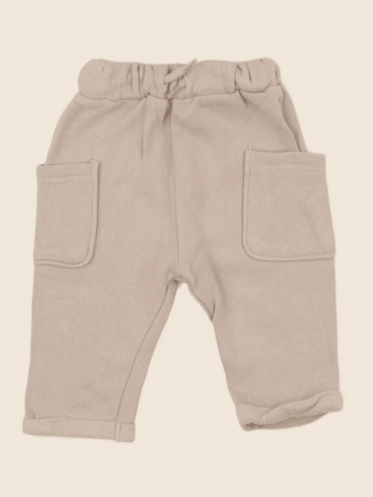 Vertbaudet - jogging beige - 3 mois