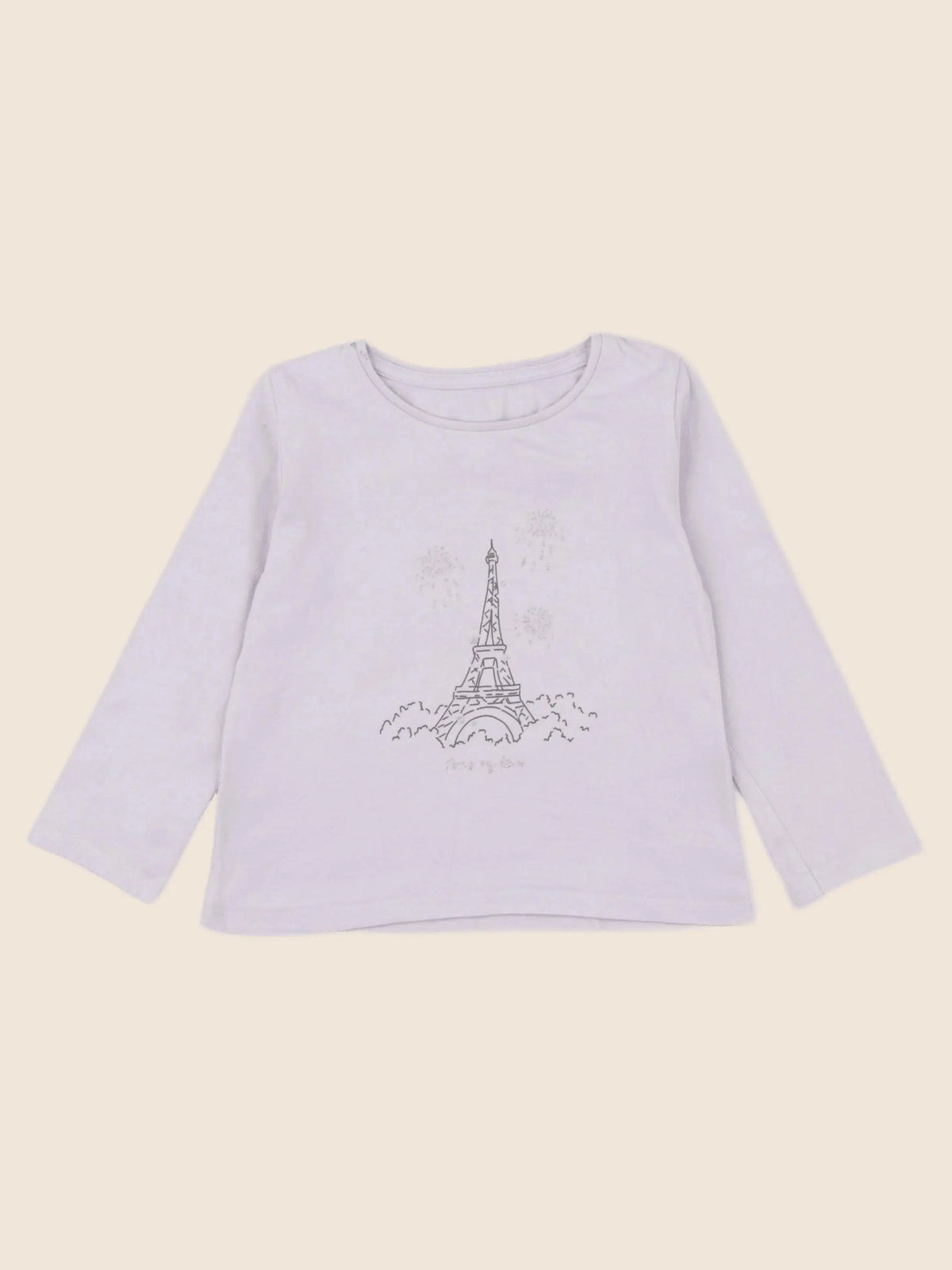 Vertbaudet - tee-shirt violet - 2 ans