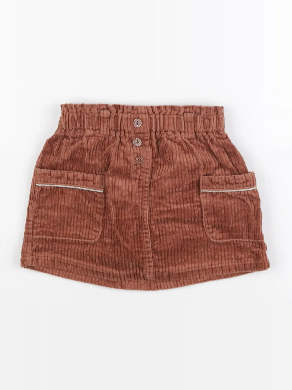 Tape à l'oeil - jupe marron - 4 ans