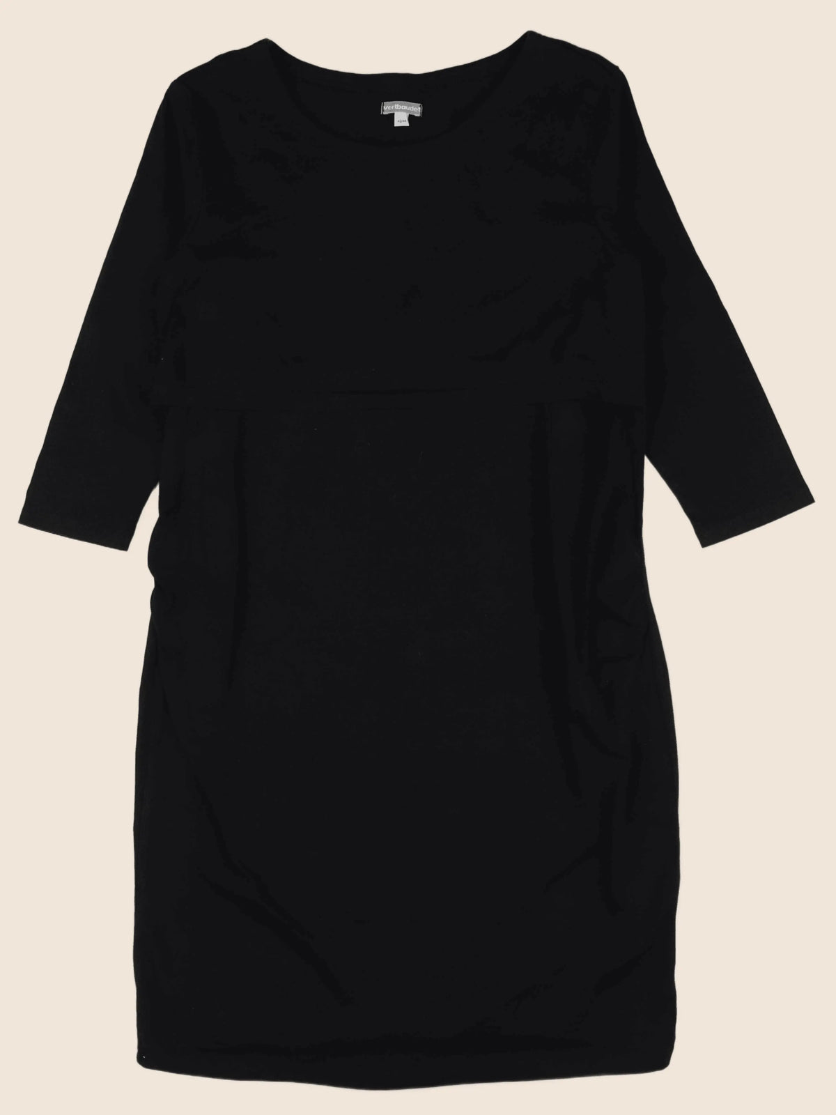 Vertbaudet - robe allaitement noir - 42 à 44