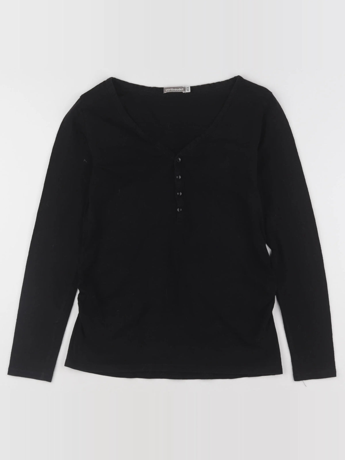 Vertbaudet - tee-shirt grossesse noir - 34 à 36