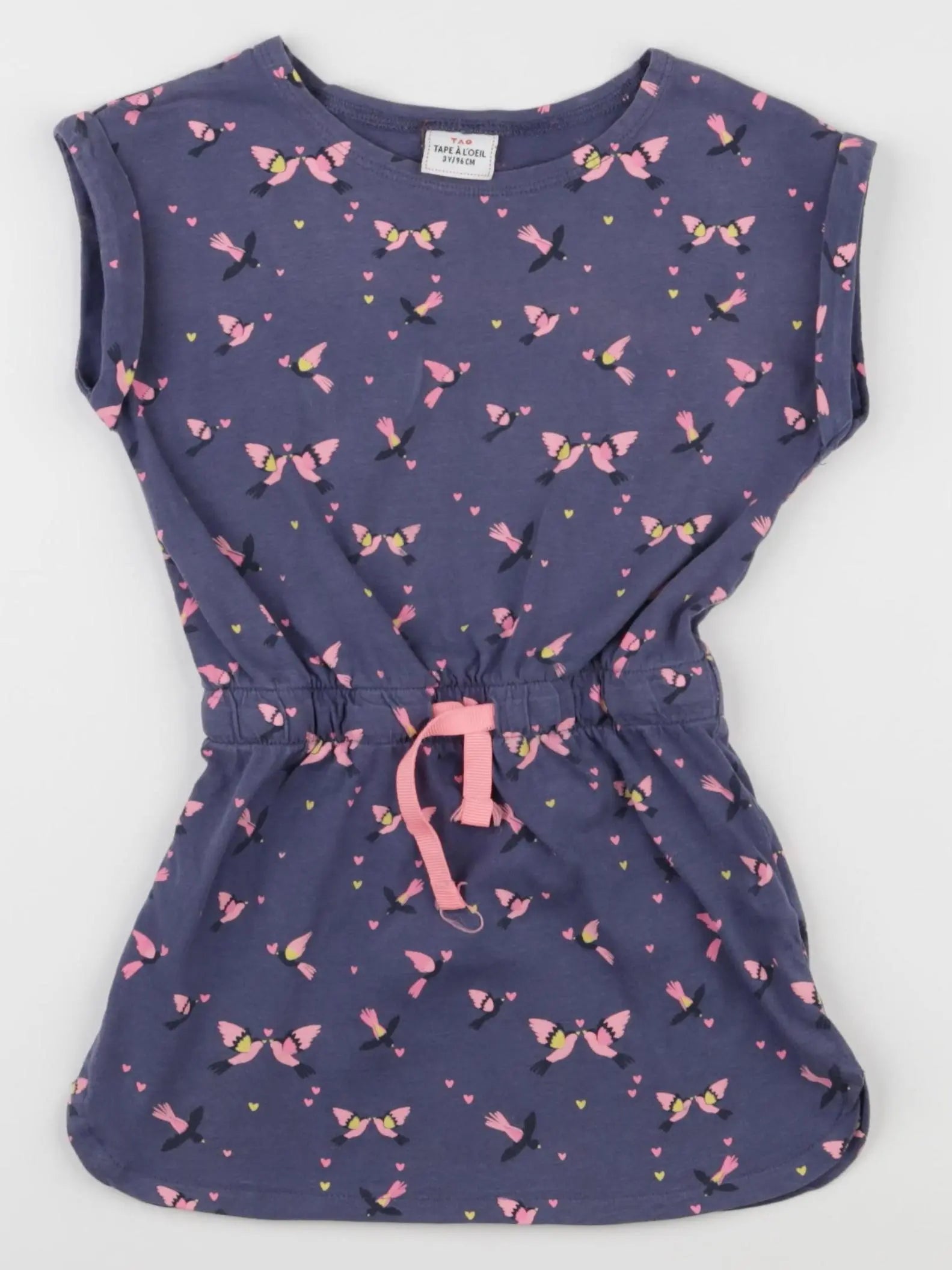 Tape à l'oeil - robe bleu - 36 mois
