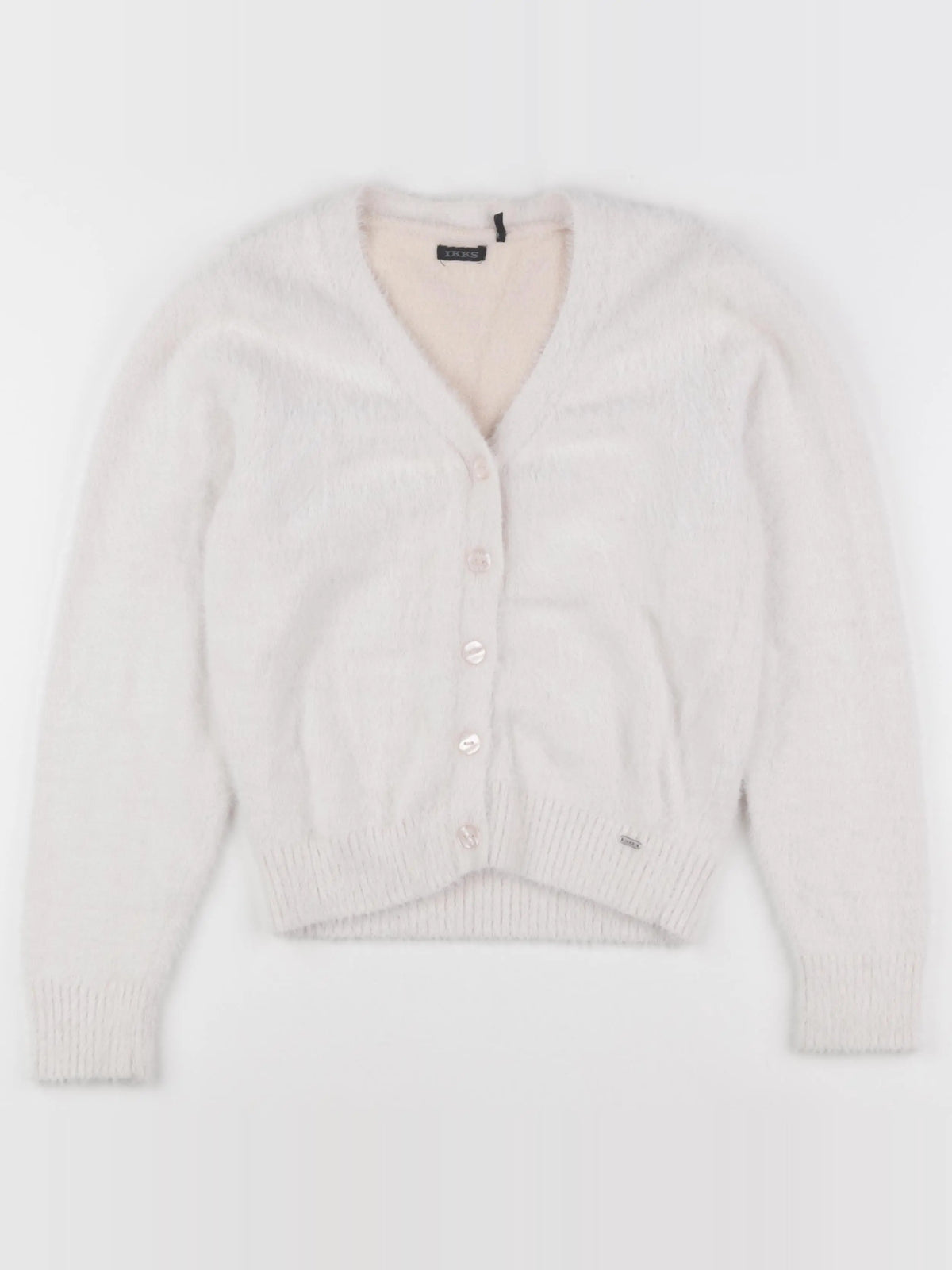 IKKS - gilet blanc - 10 ans