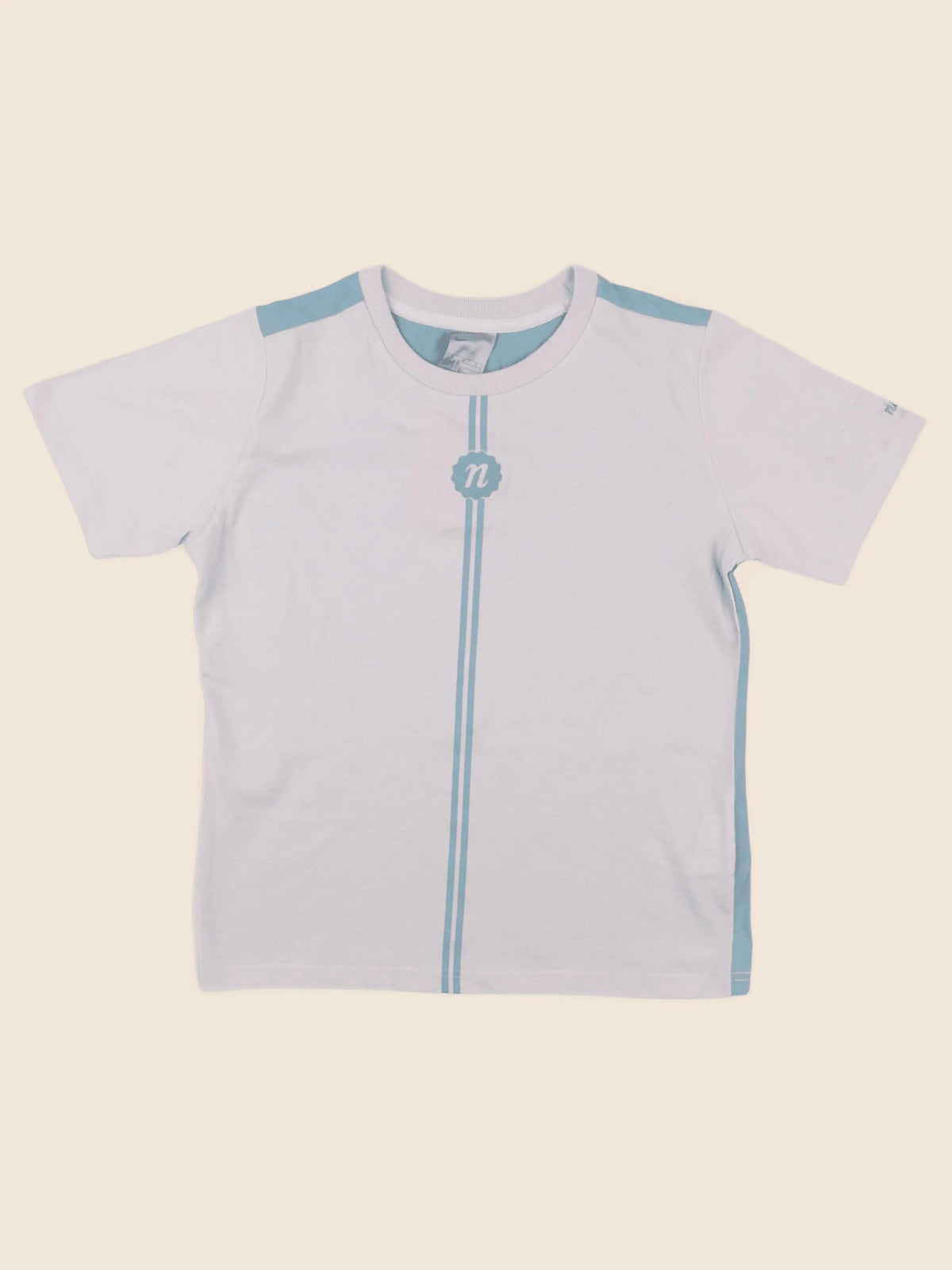 Nike - tee-shirt bleu, rose - 10/12 ans