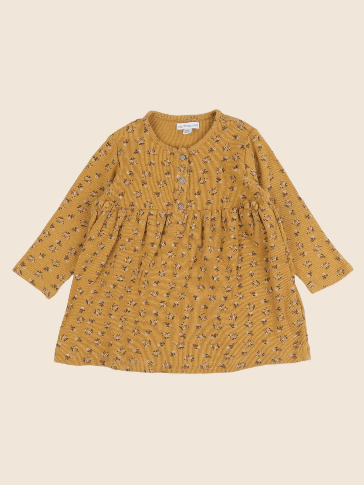 Vertbaudet - robe jaune - 36 mois