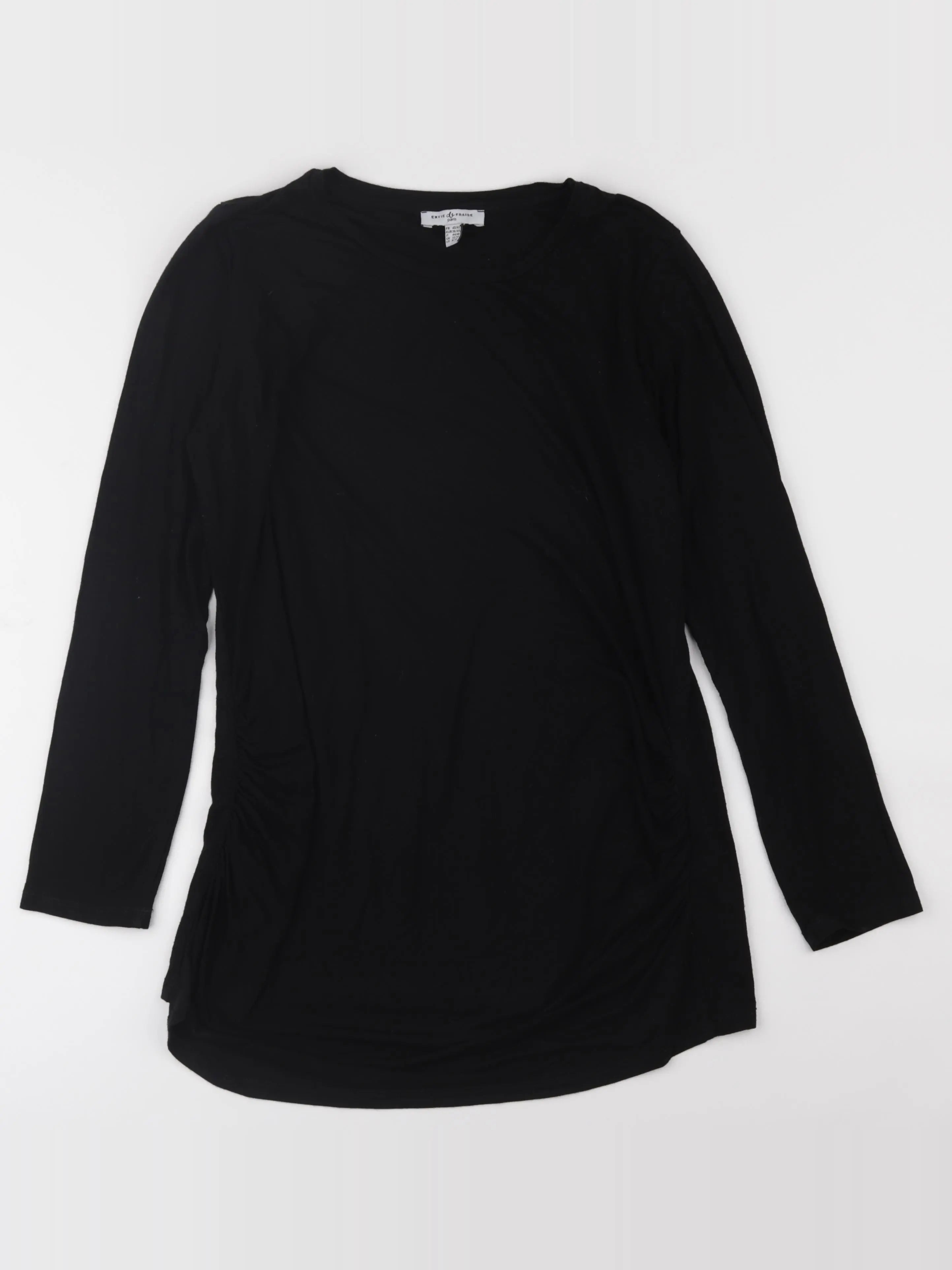 Envie de fraise - tee-shirt grossesse noir - 40 à 42