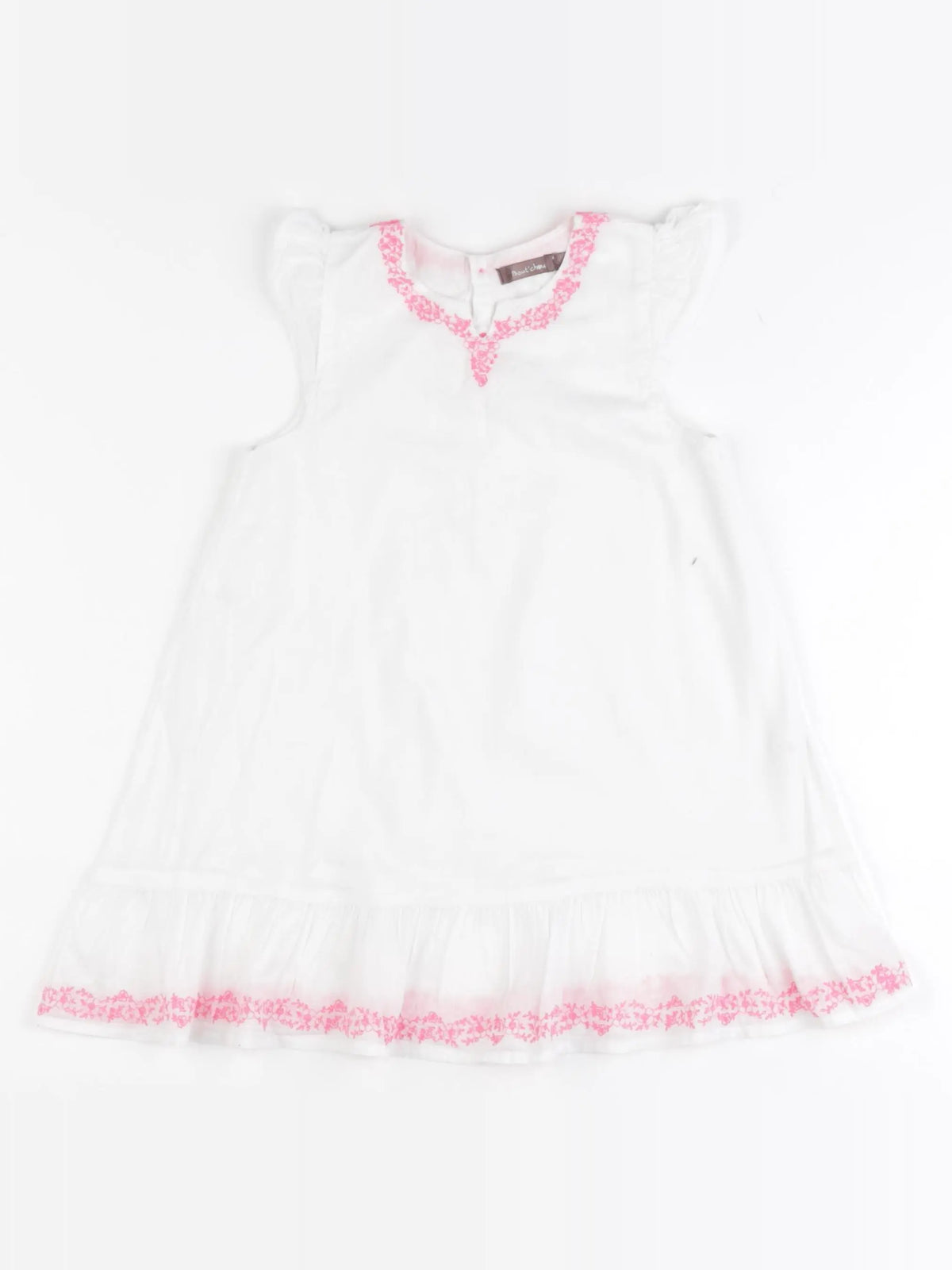 Boutchou - robe blanc - 24 mois
