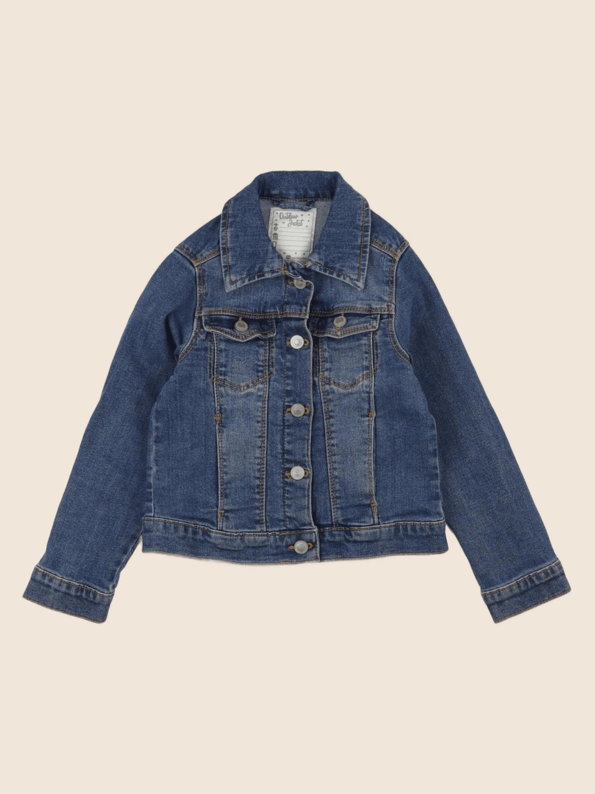 Vertbaudet - veste bleu - 6 ans