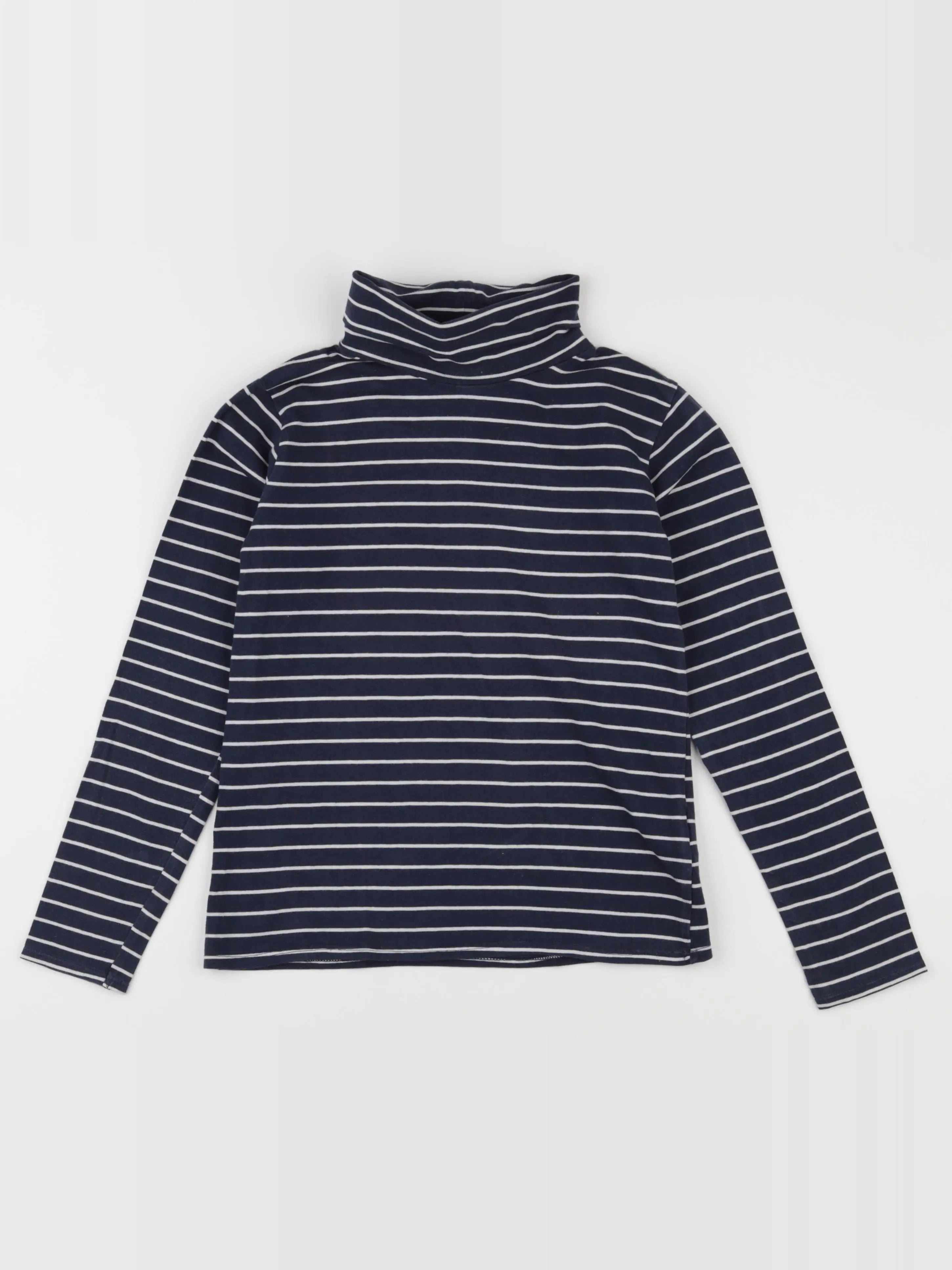 Vertbaudet - sous-pull bleu - 10 ans