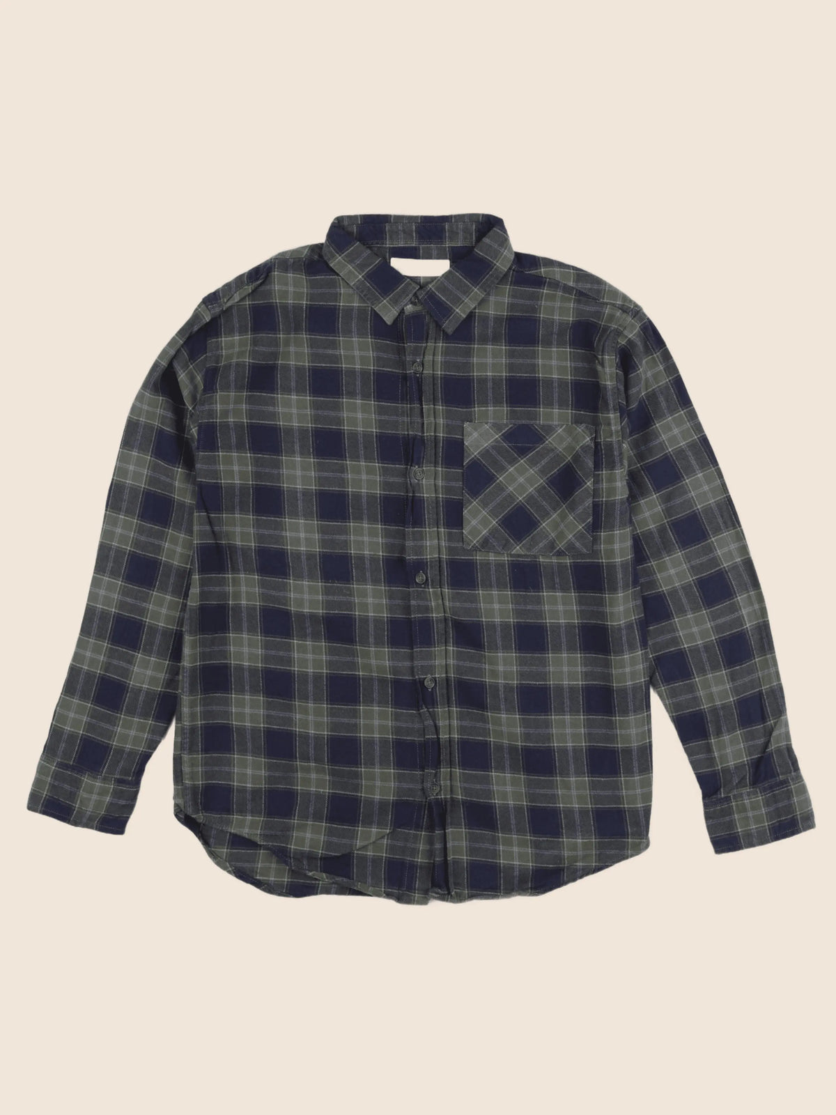 Zara - chemise bleu, vert - 11/12 ans
