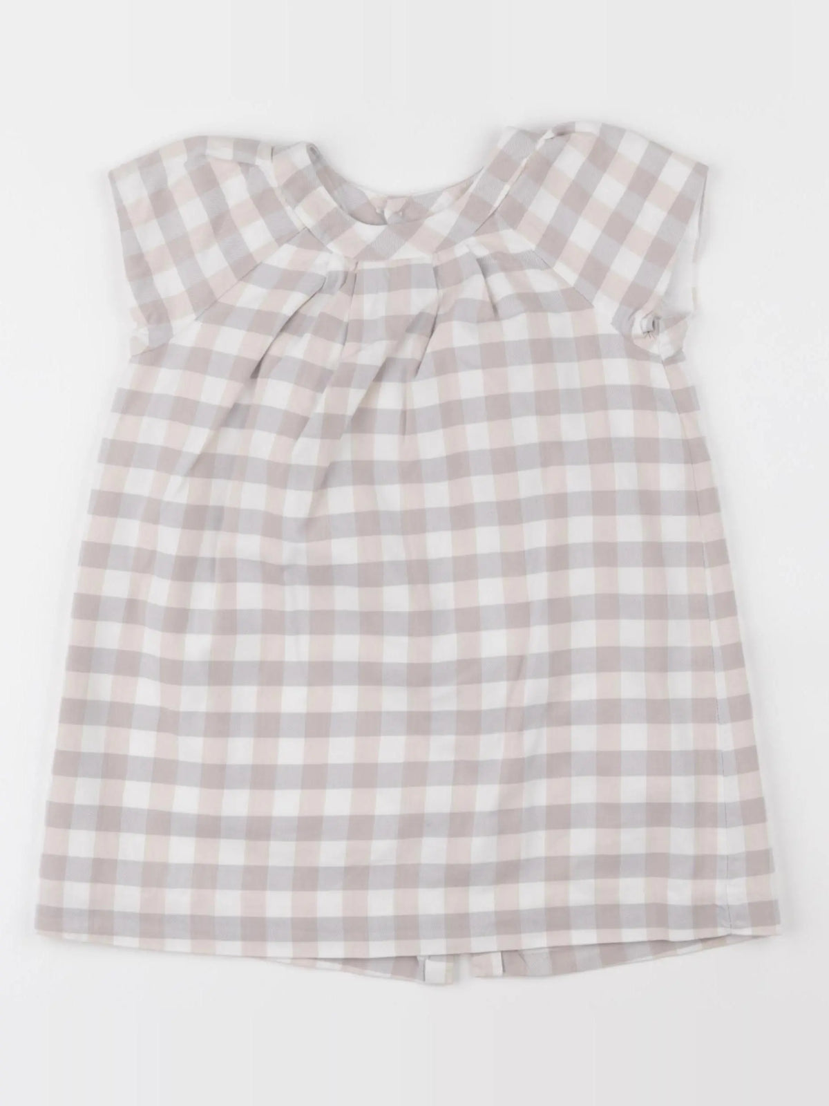 Jacadi - robe gris, beige - 24 mois