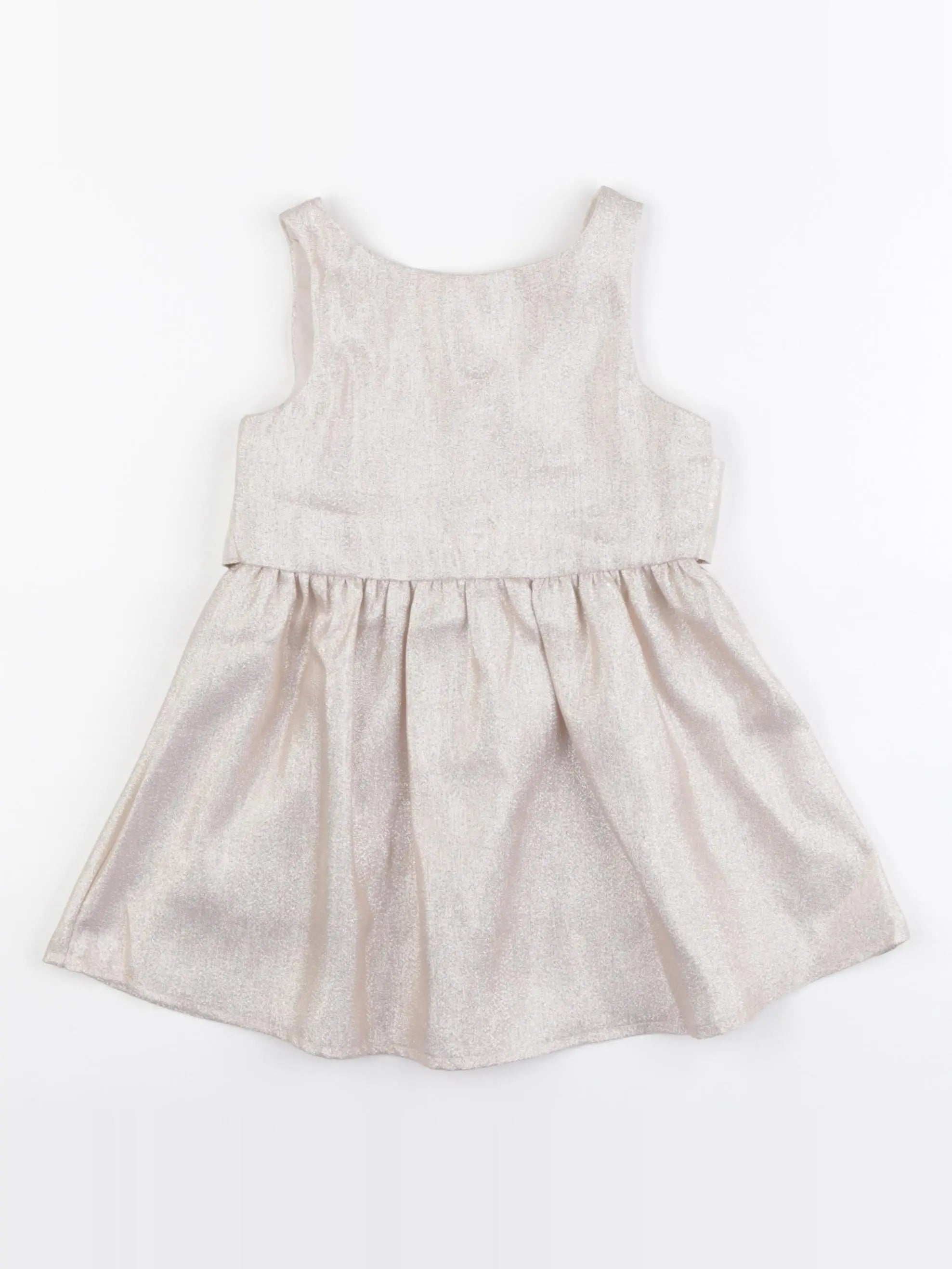 Vertbaudet - robe or - 2 ans