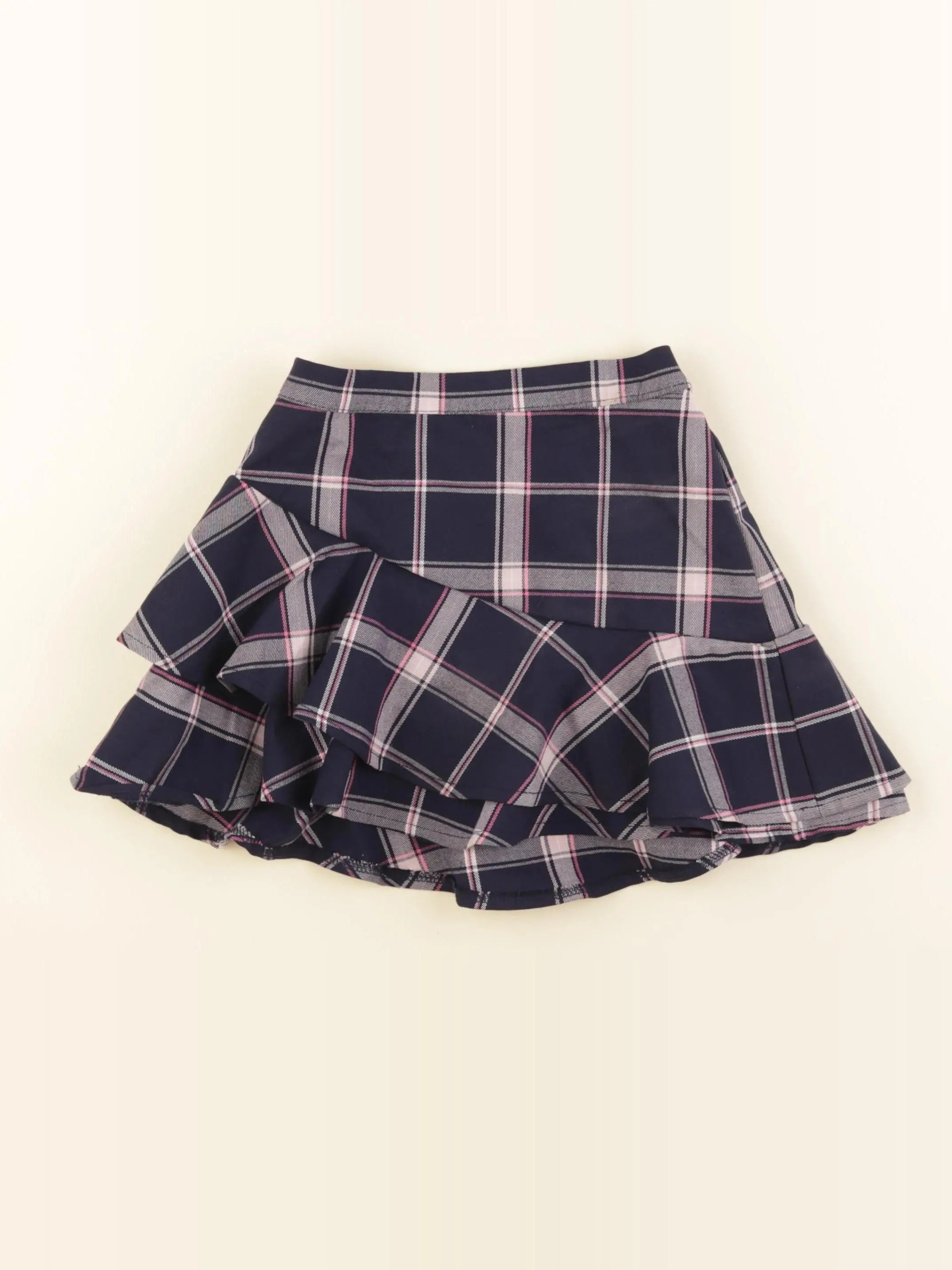 H&M - jupe bleu, rose - 4/6 ans