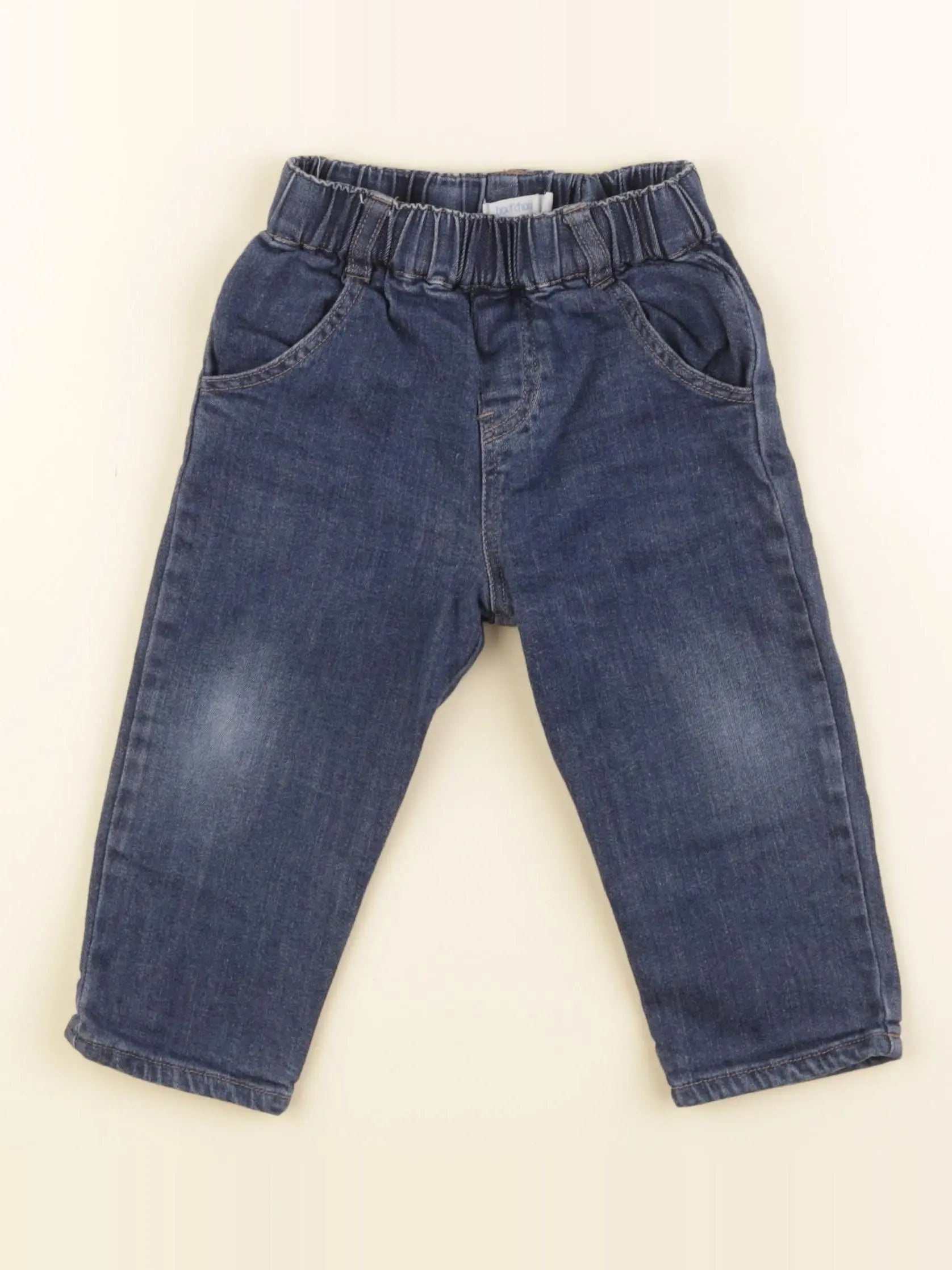 Boutchou - jean bleu - 12 mois