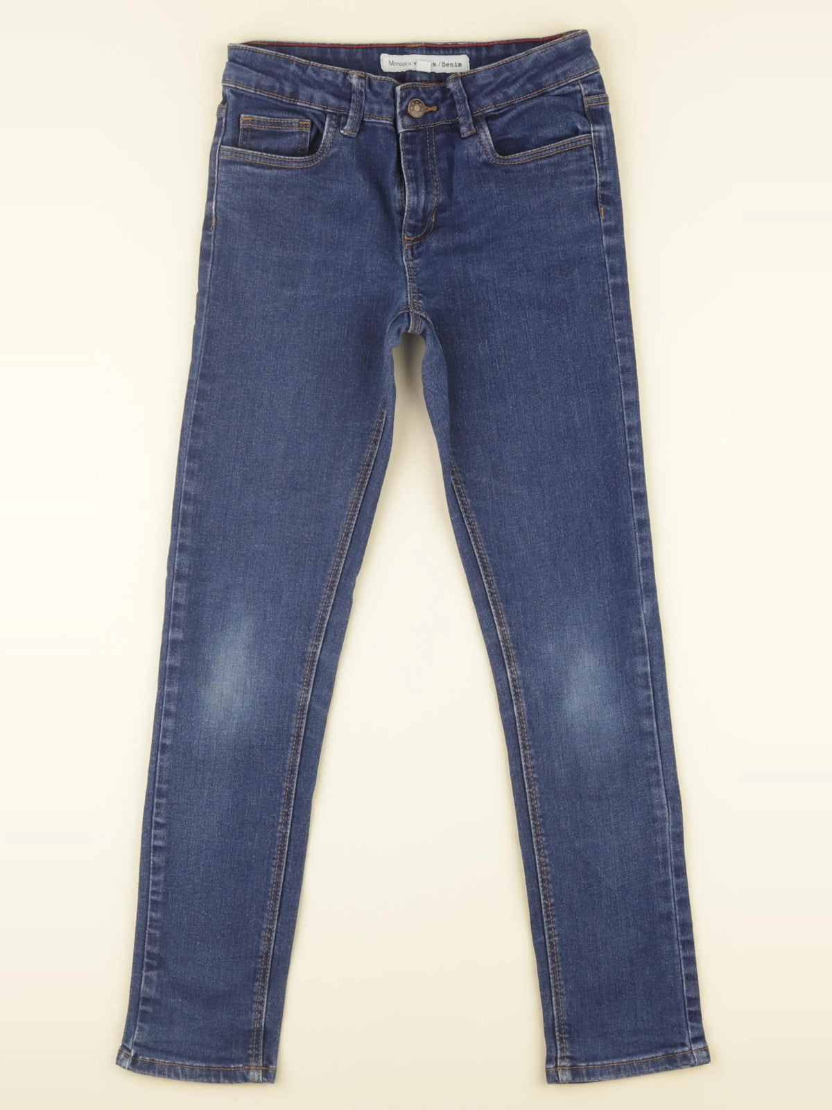 Monoprix - jean bleu - 10 ans
