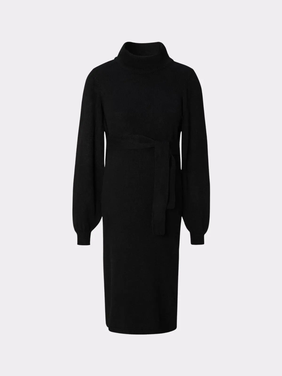 Robe grossesse avec ceinture noir