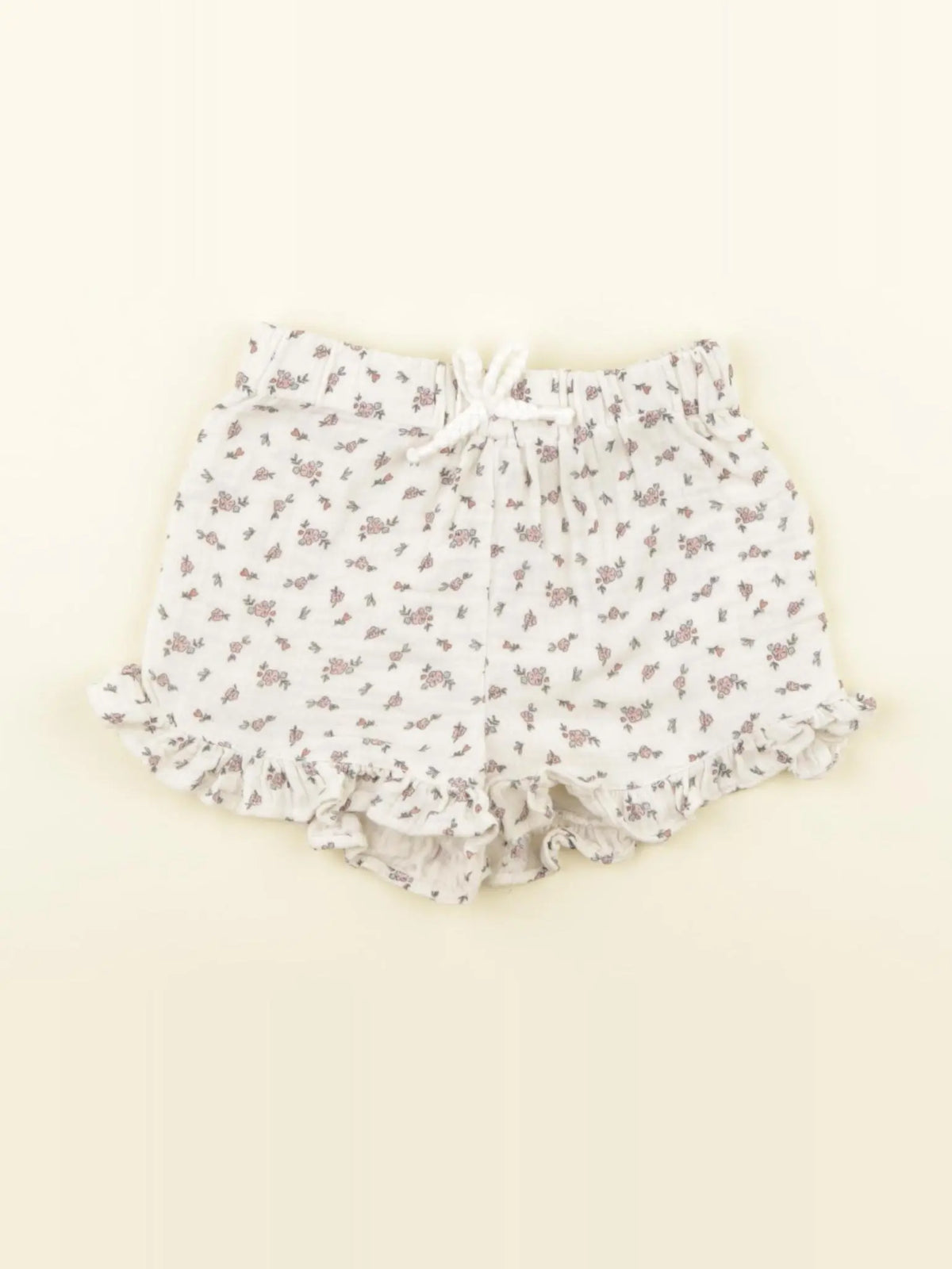 Vertbaudet - short blanc - 12 mois