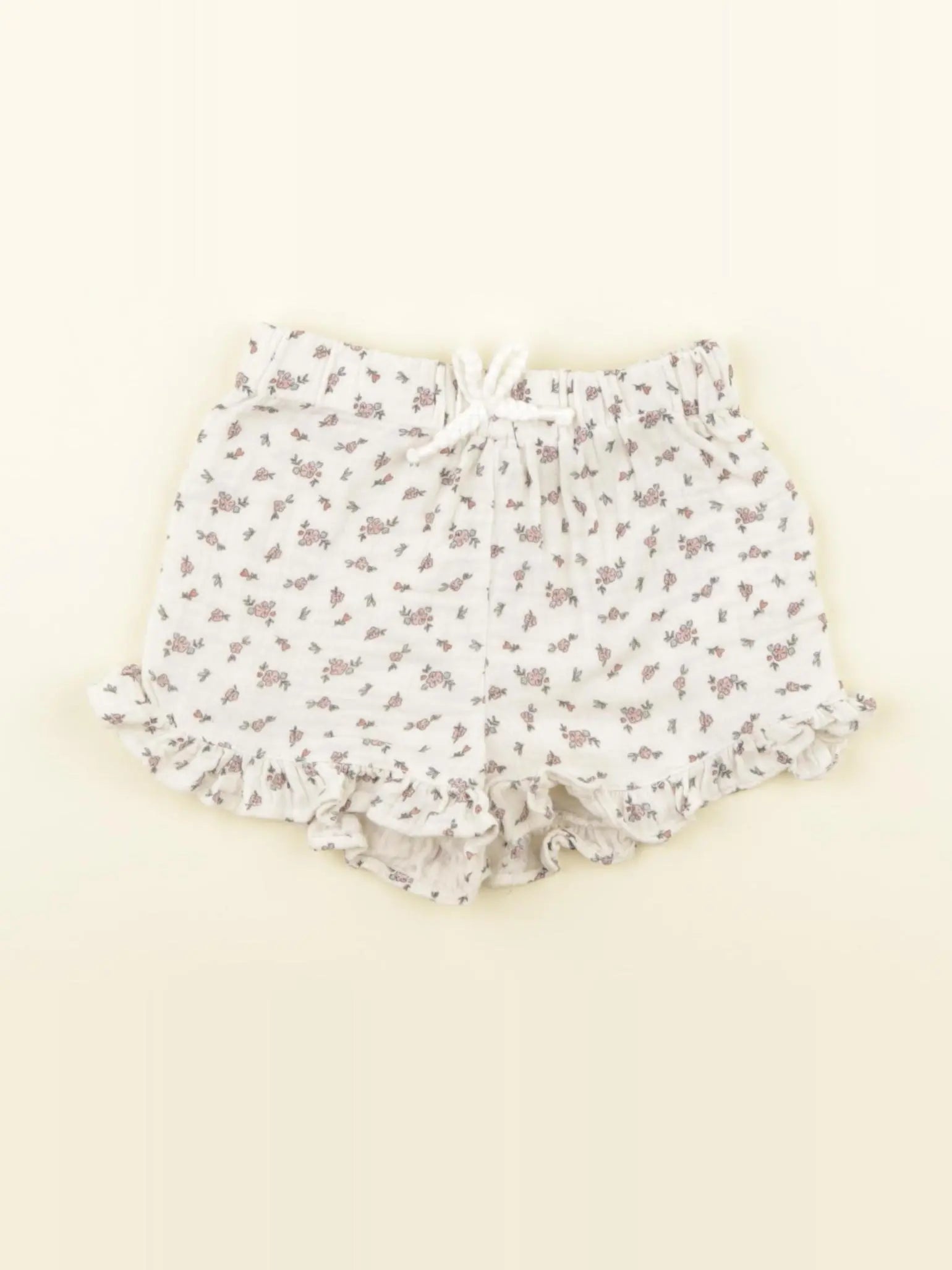 Vertbaudet - short blanc - 12 mois