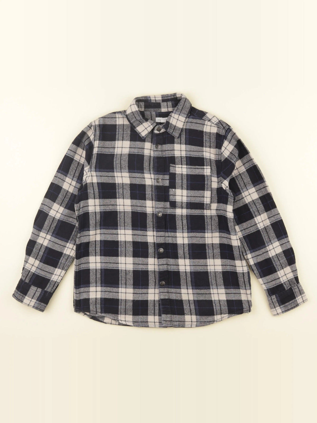 Vertbaudet - chemise bleu - 10 ans