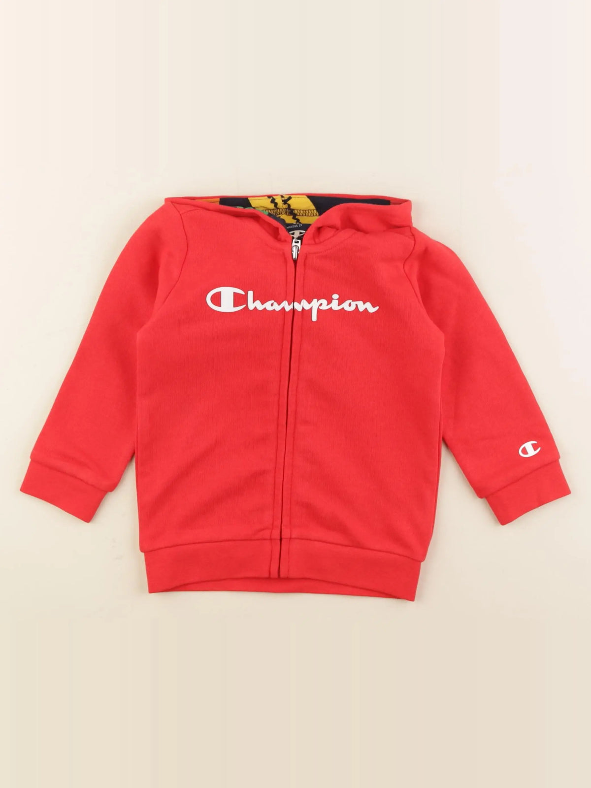 Champion - sweat rouge - 12 mois