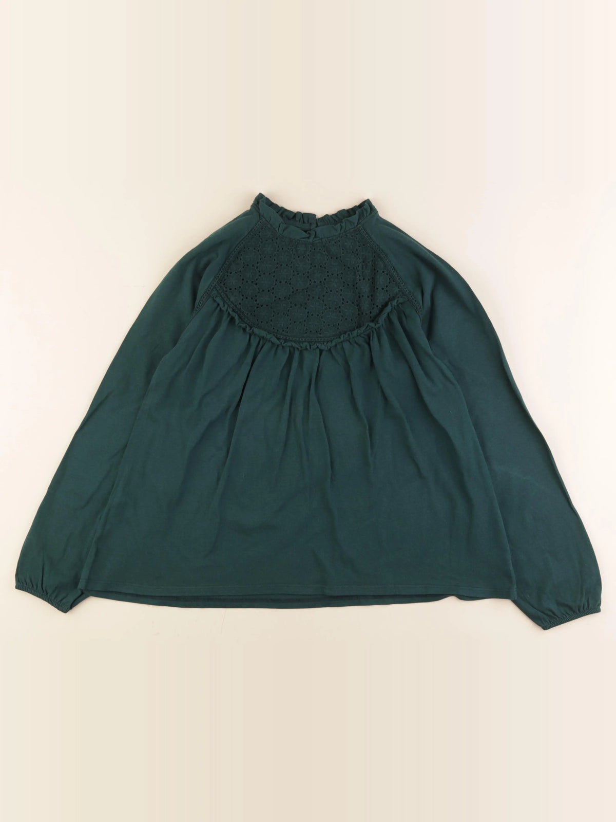 Vertbaudet - tee-shirt vert - 12 ans