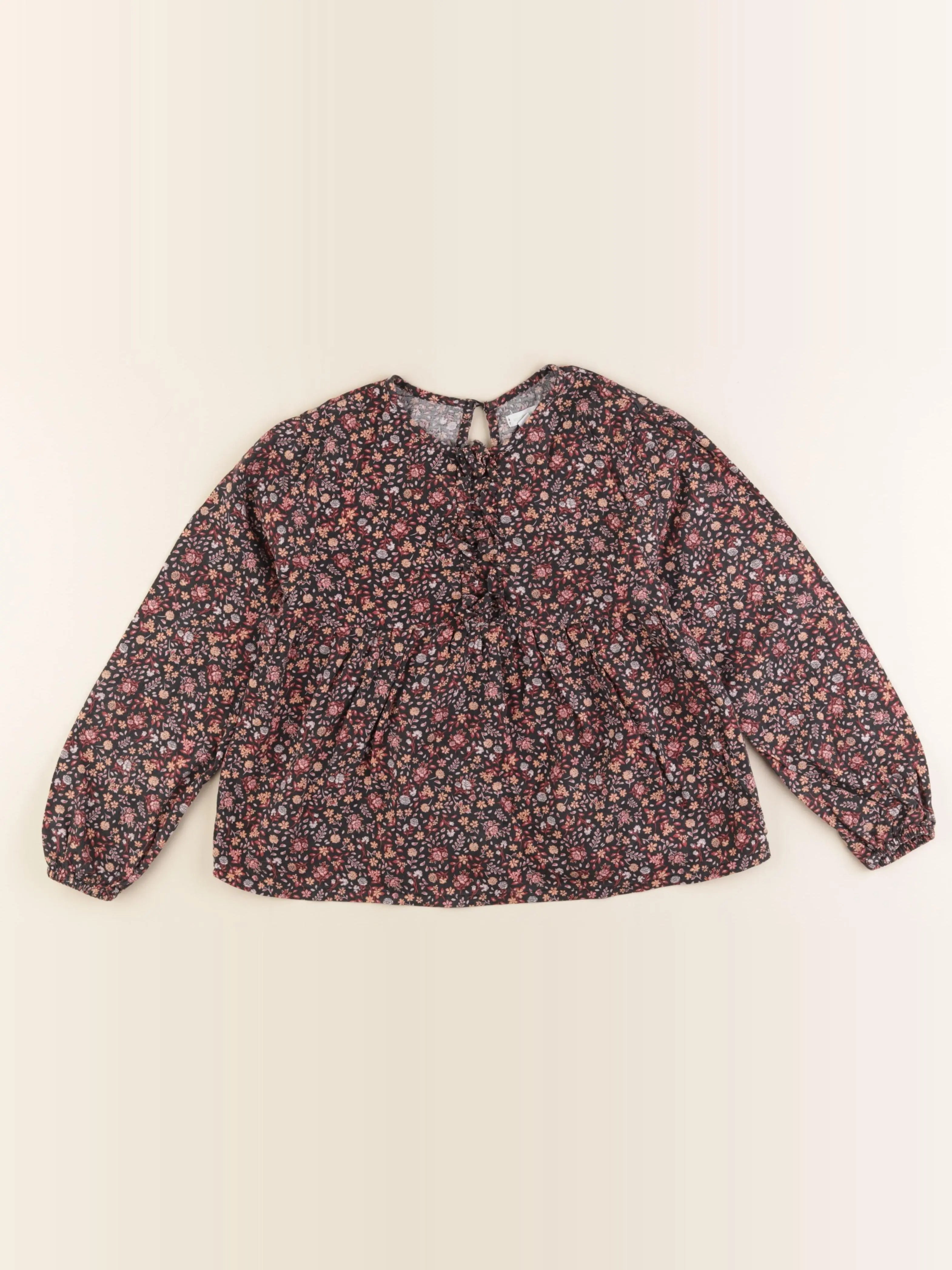Vertbaudet - blouse gris - 8 ans