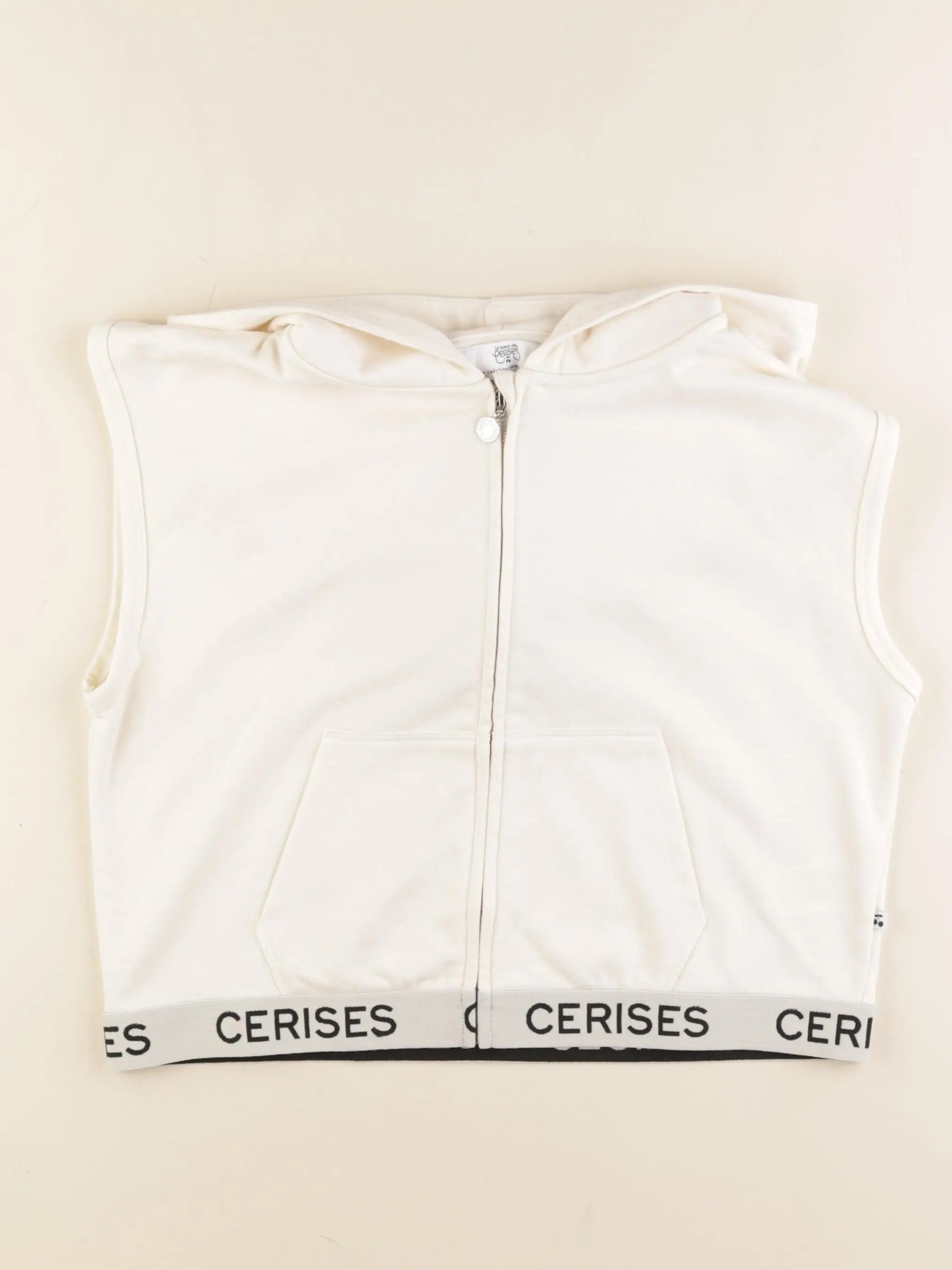 Le temps des cerises - sweat blanc - 14 ans