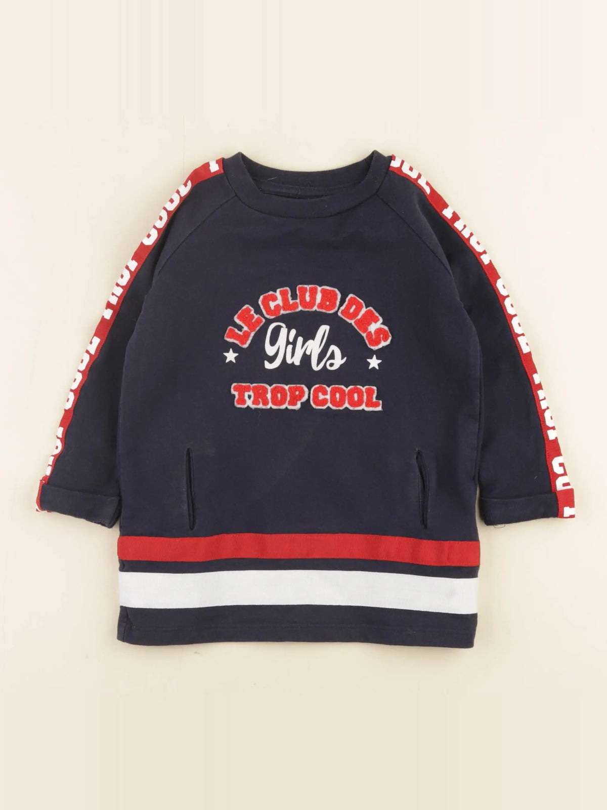 Vertbaudet - robe bleu - 2 ans