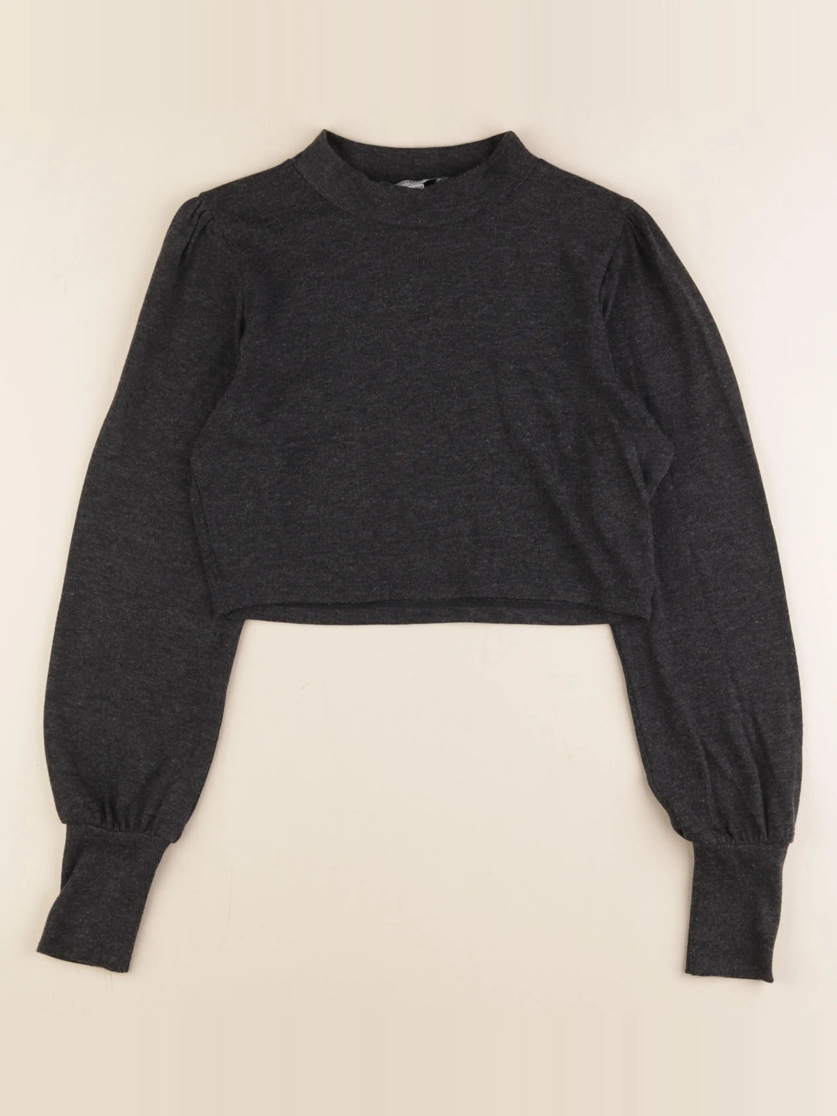 Envie de fraise - tee-shirt court grossesse gris - 34 à 36