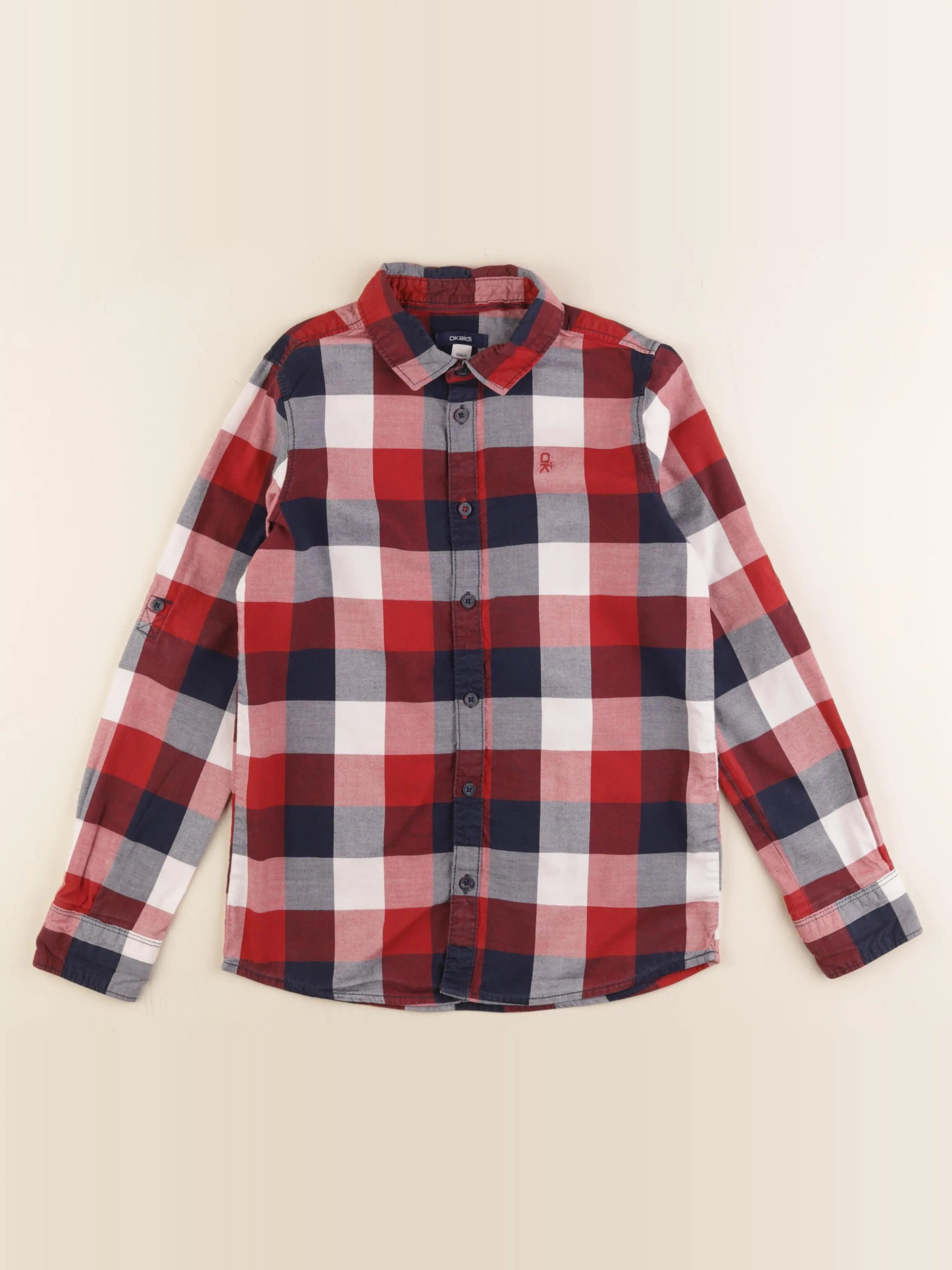 Okaidi - chemise multicolore - 10 ans