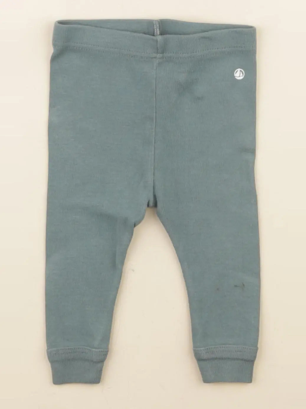Petit Bateau - legging vert - 3 mois