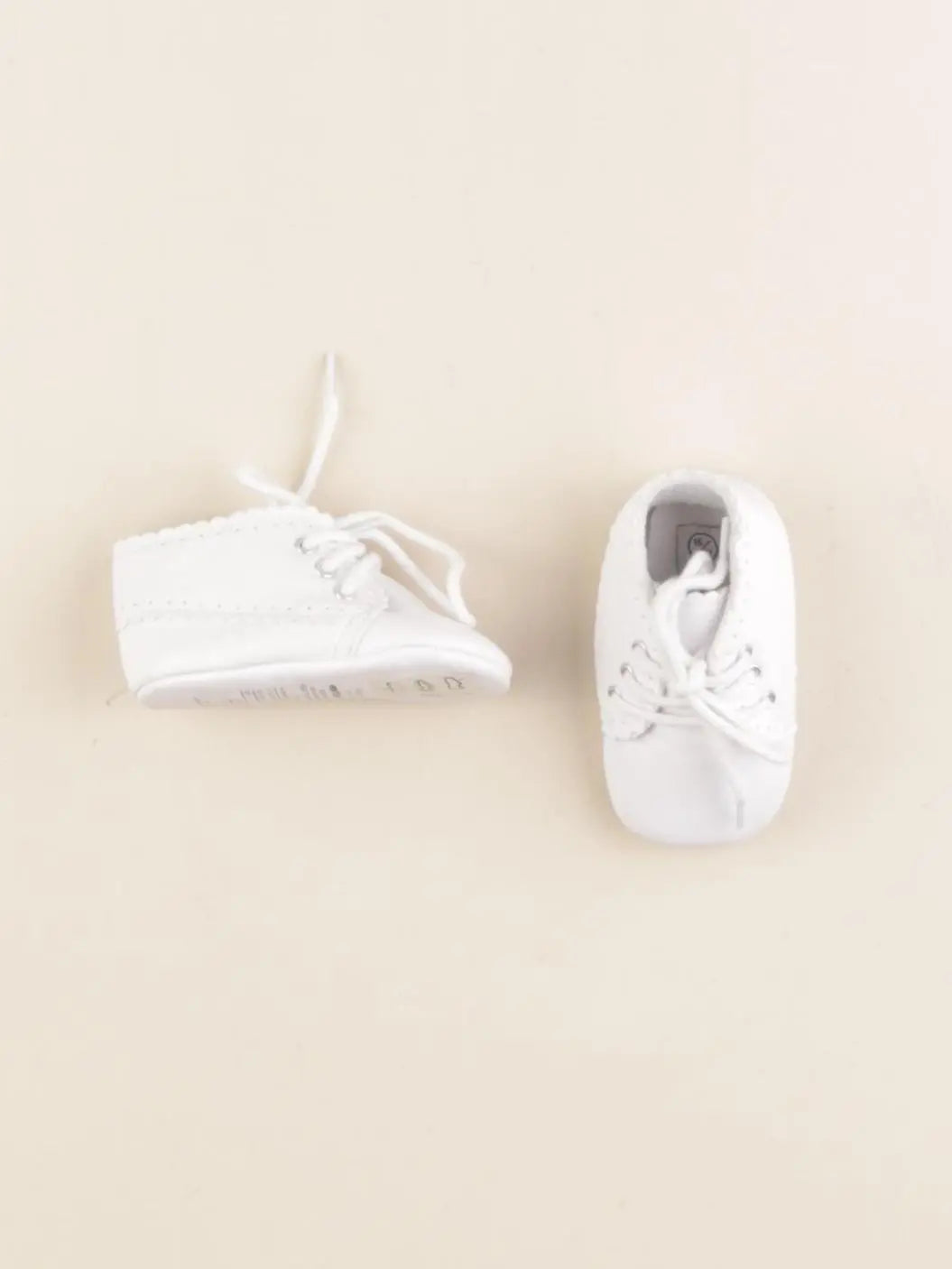 Vertbaudet - chaussons blanc - pointure 16/17